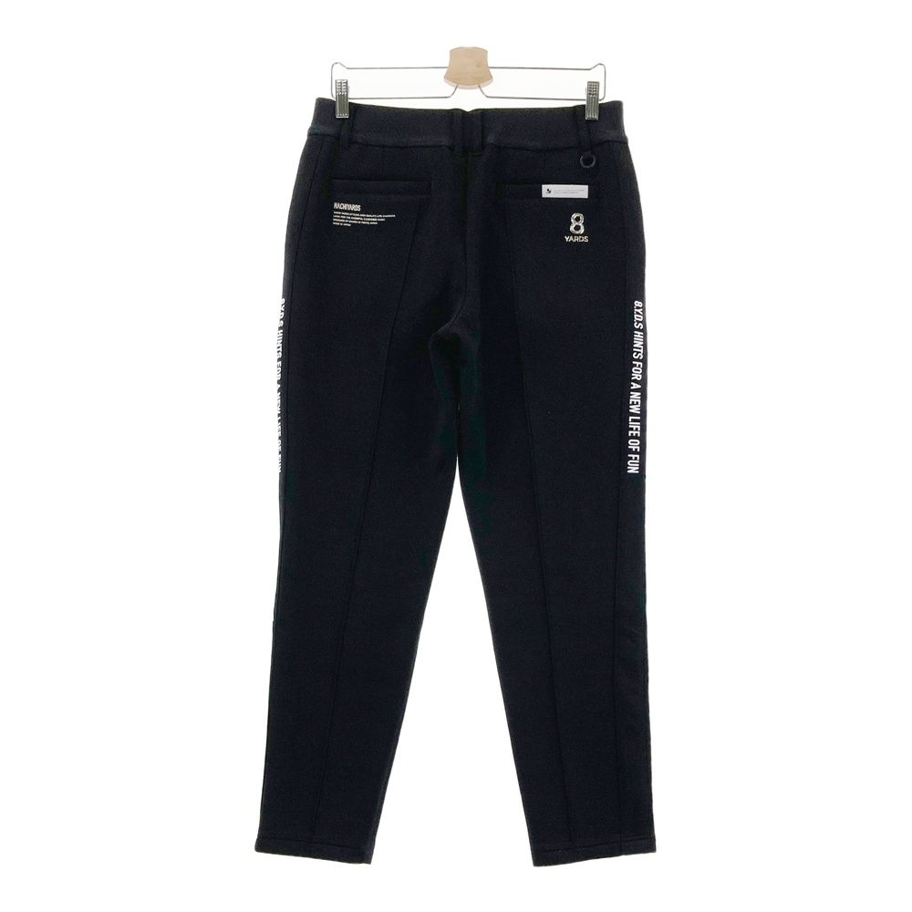 8YARDS ブラック ストレートパンツ Lサイズ サイズ：XL 8YARDS ハチヤーズ ストレッチパンツ ブラック系