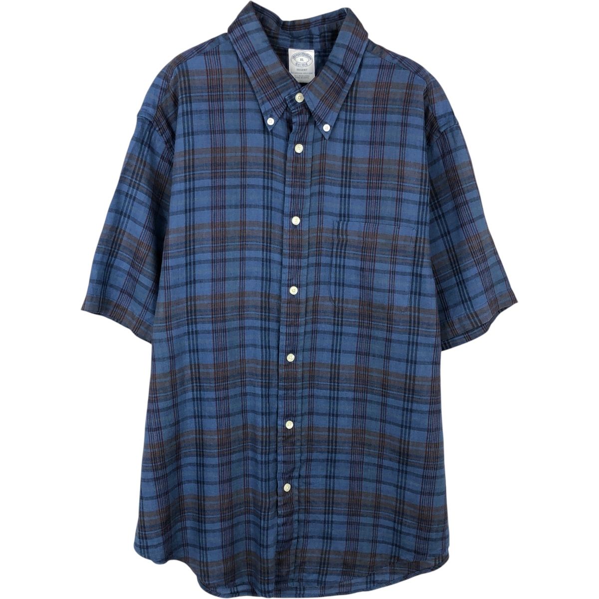 古着 ブルックスブラザーズ Brooks Brothers Est.1818 半袖 ボタン 