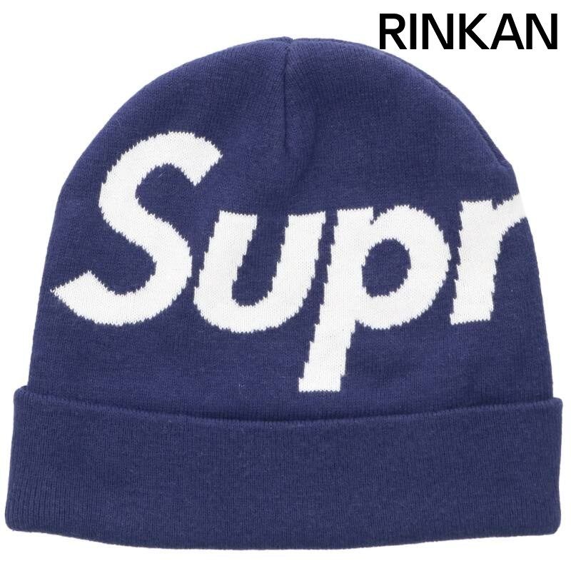 シュプリーム Big Logo Beanie ビッグロゴビーニーニット帽子 メンズ