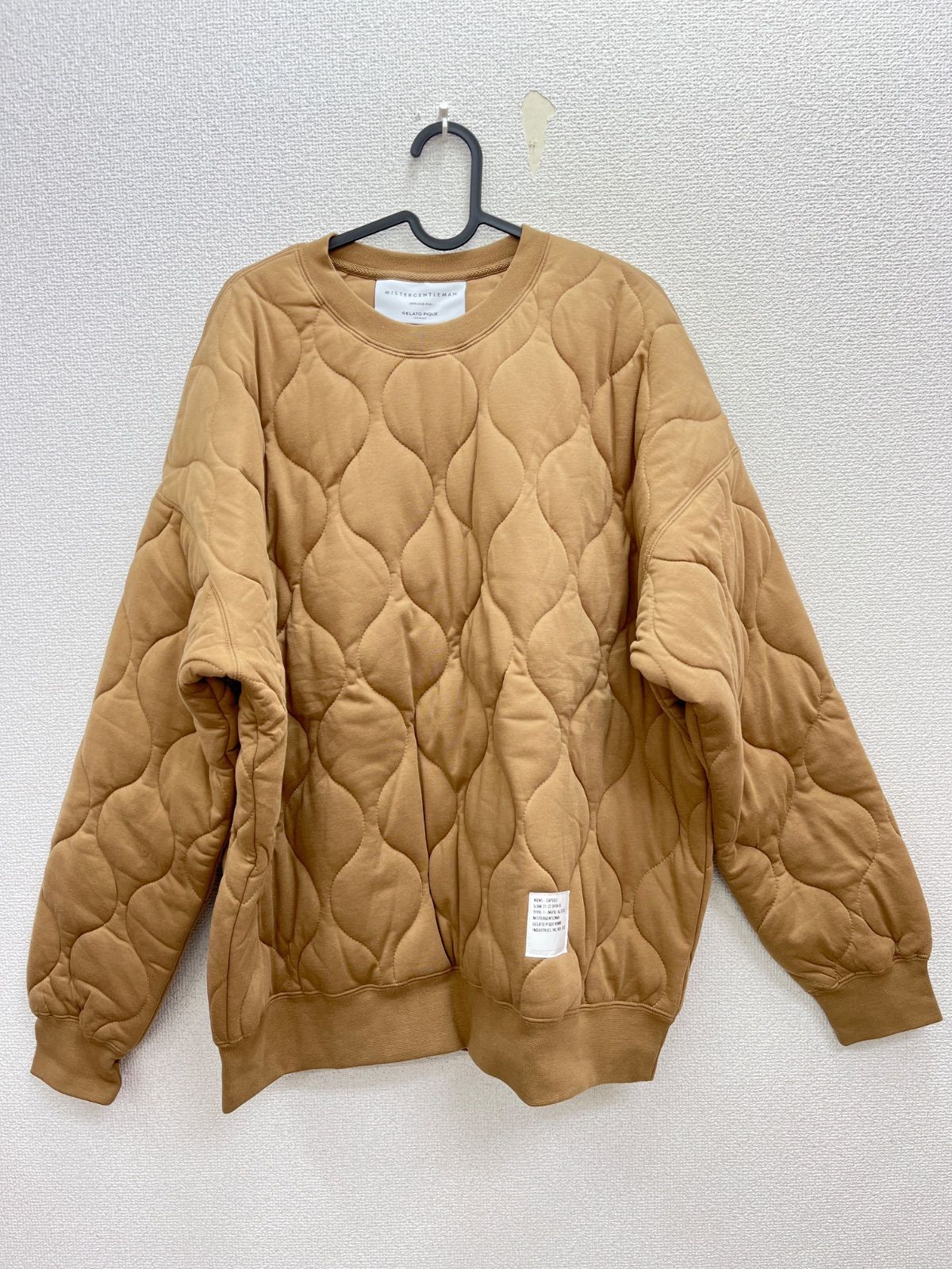 35.美品 MISTERGENTLEMAN ミスタージェントルマン GELATO PIQUE HOMME 