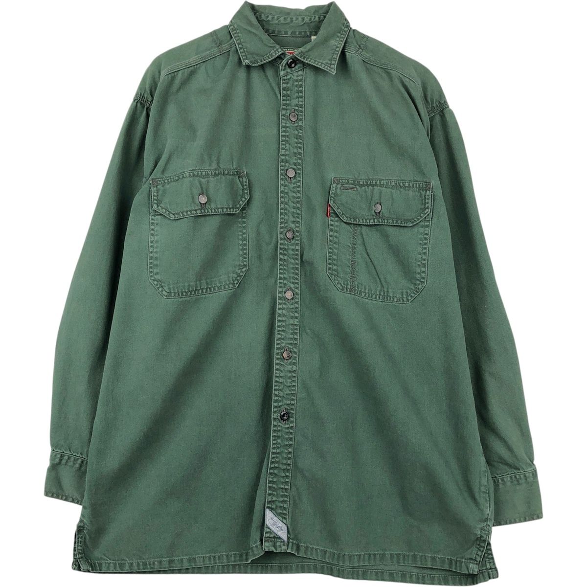 古着 90年代 リーバイス Levi's 長袖 デニムシャツ メンズM相当 ヴィンテージ/eaa646498