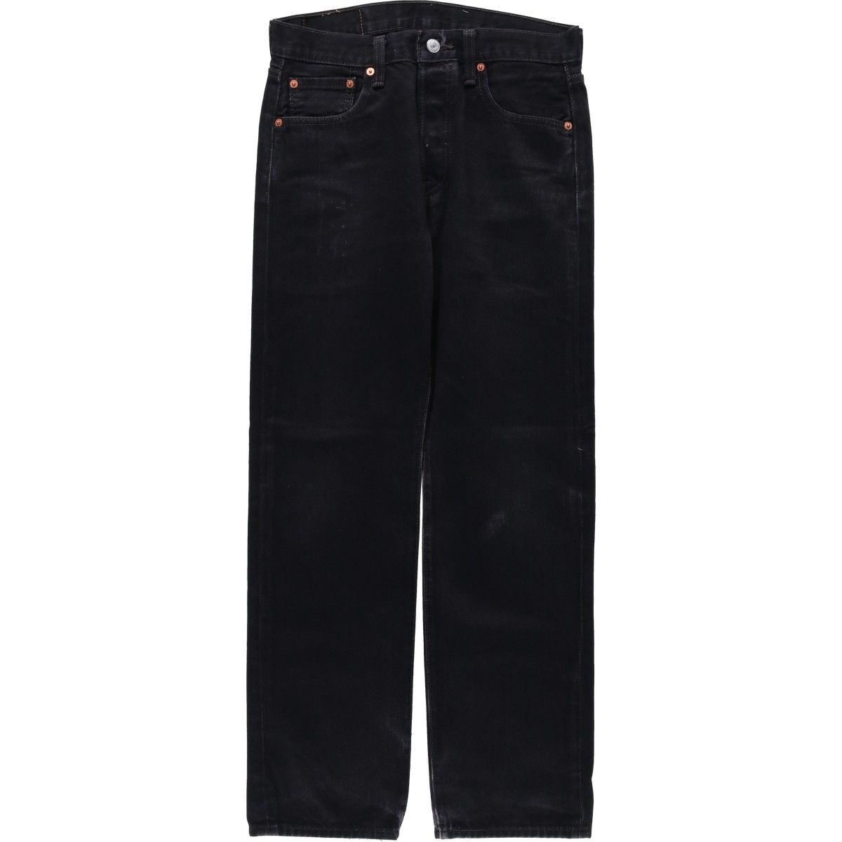 古着 リーバイス Levi's 501 ブラックデニム ストレートデニムパンツ メンズw30相当/eaa622453
