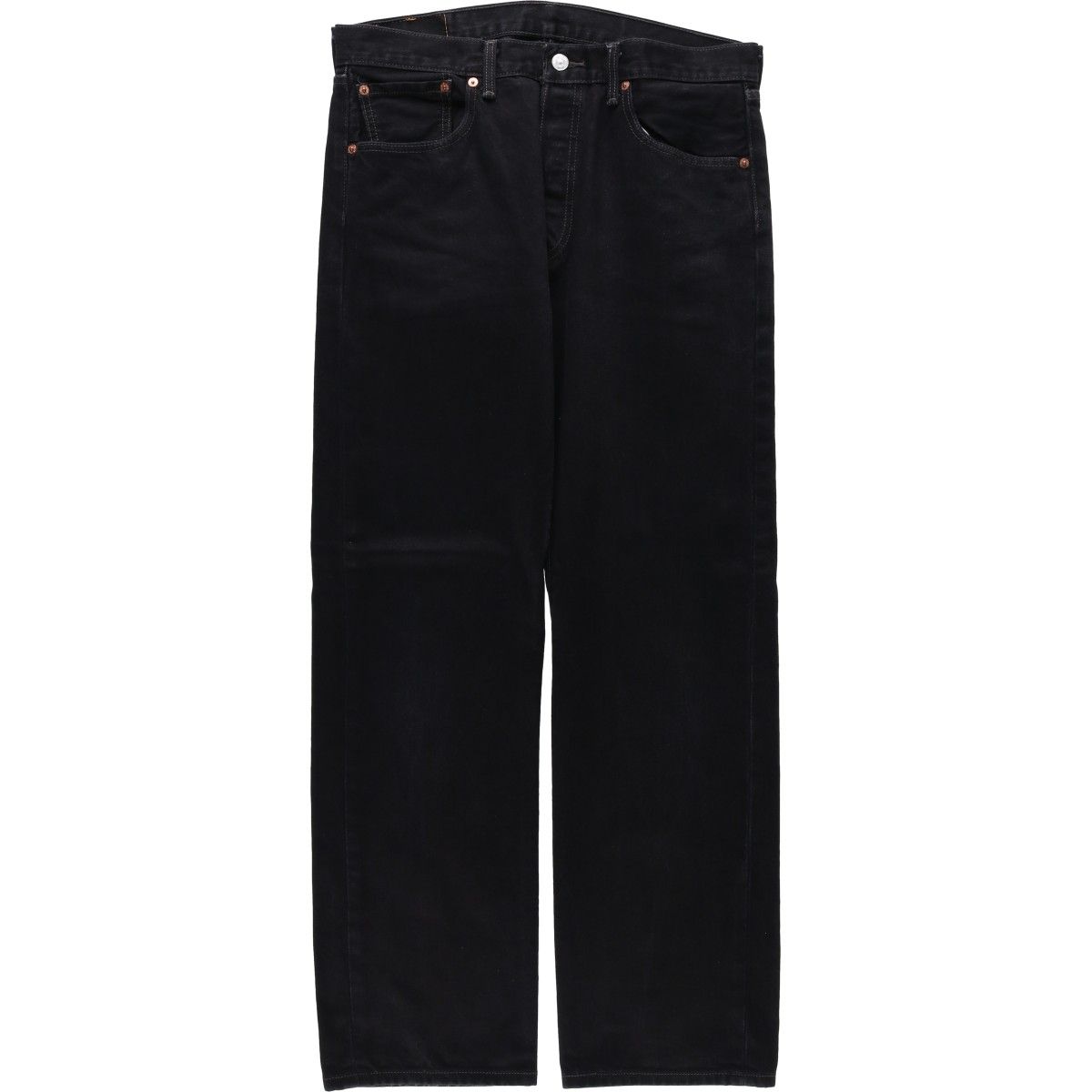 古着 リーバイス Levi's 501 ブラックデニム ストレートデニムパンツ メンズw34相当/eaa622454