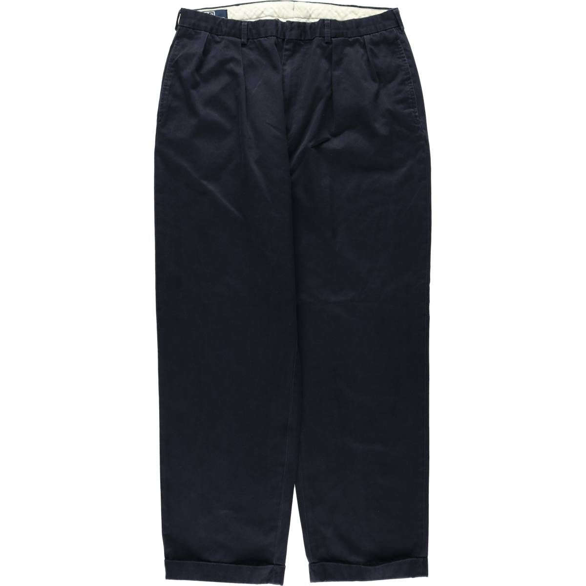 古着 ラルフローレン Ralph Lauren POLO by Ralph Lauren ツータック チノパンツ メンズw36相当/eaa622832