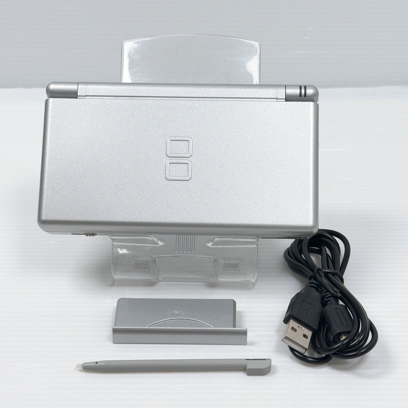 DS Lite グロスシルバー 遊べるセット 動作確認済み 画面綺麗 良品