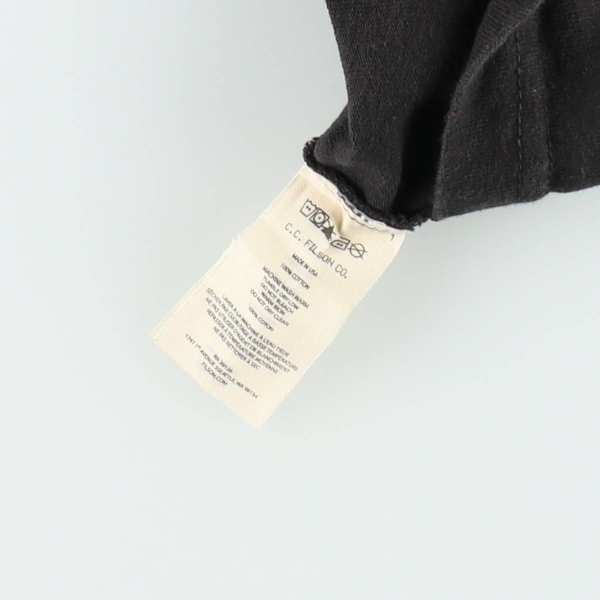 古着 フィルソン FILSON 半袖 ロゴTシャツ USA製 メンズM相当 