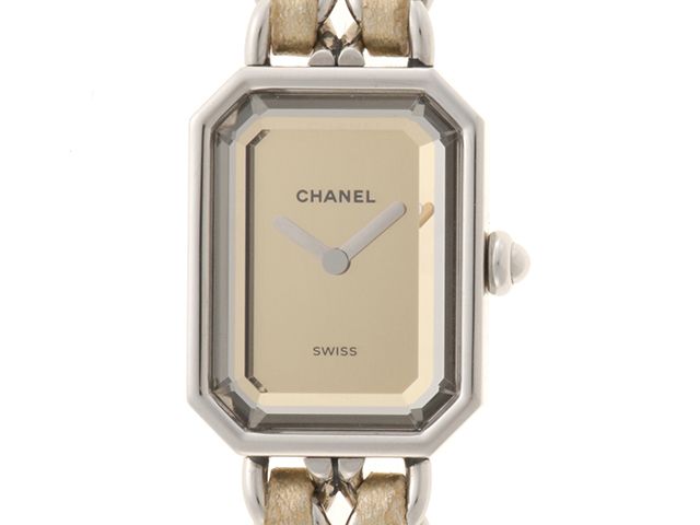 CHANEL シャネル プルミエール ロック 世界1000本限定モデル H5584 腕時計 ステンレススチール/レザー ゴールド レディース クオーツ 2120000376856 200 【中古】