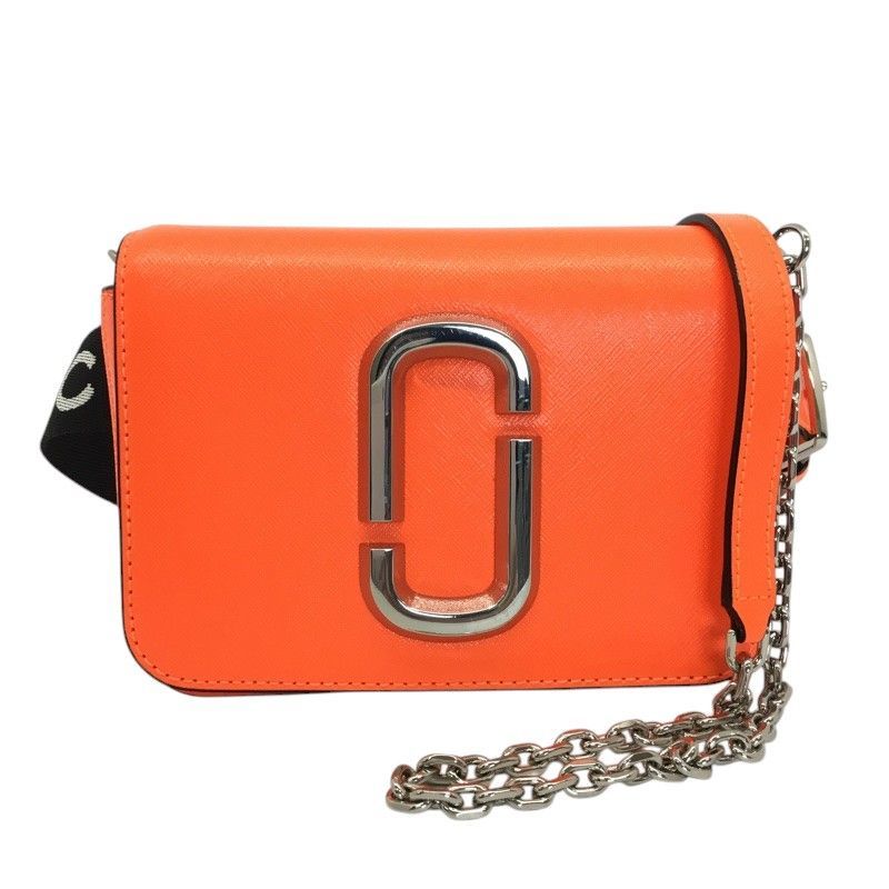 MARC JACOBS【マークジェイコブス】カメラバッグ　チェーンショルダーバッグ　MO014569　レディース　オレンジ【中古品/USED-A】質屋　かんてい局那覇店　ｎ3100713927300001