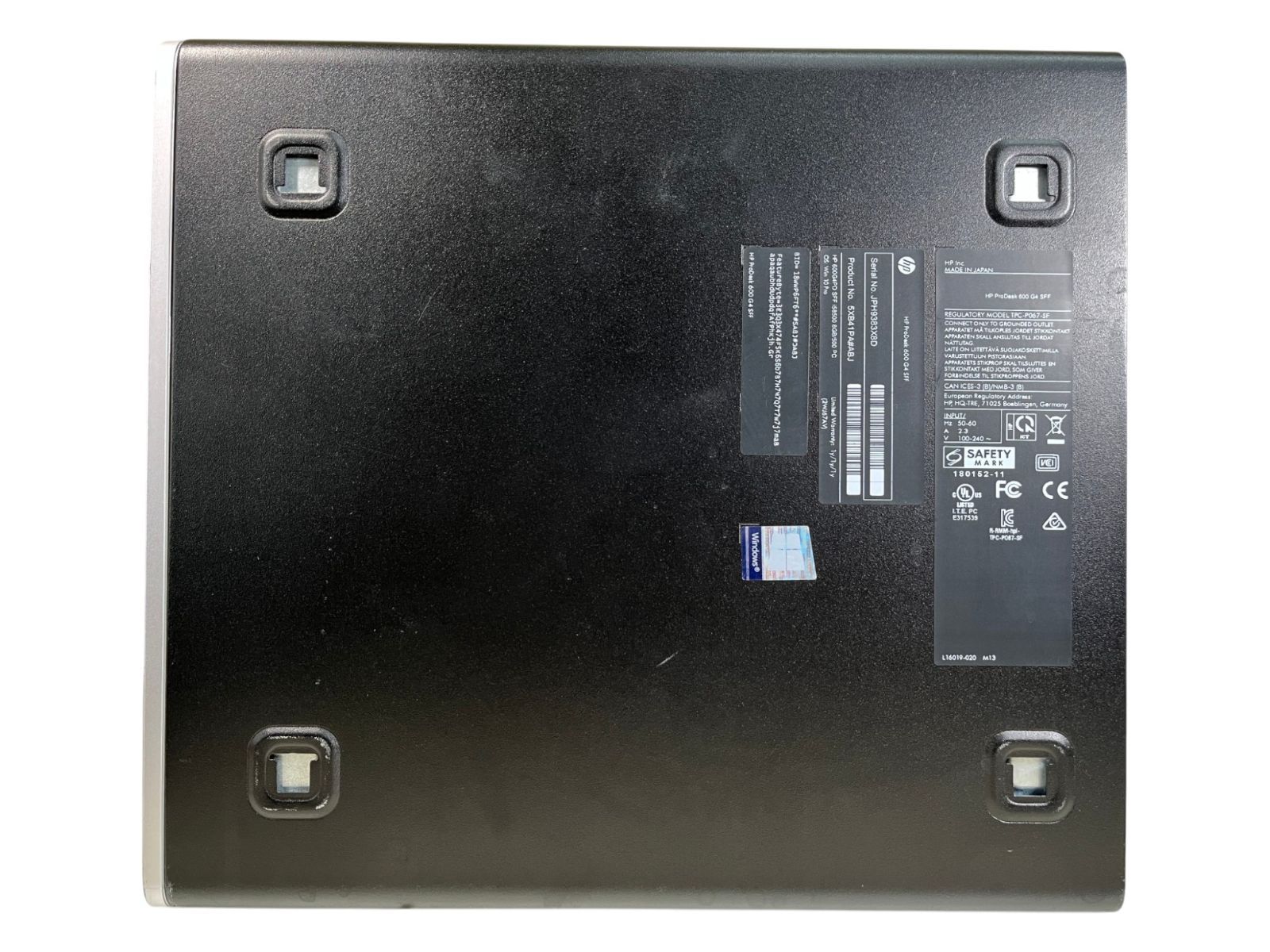 HP ProDesk 600G4 SFF デスクトップ ジャンク 4台 - メルカリ