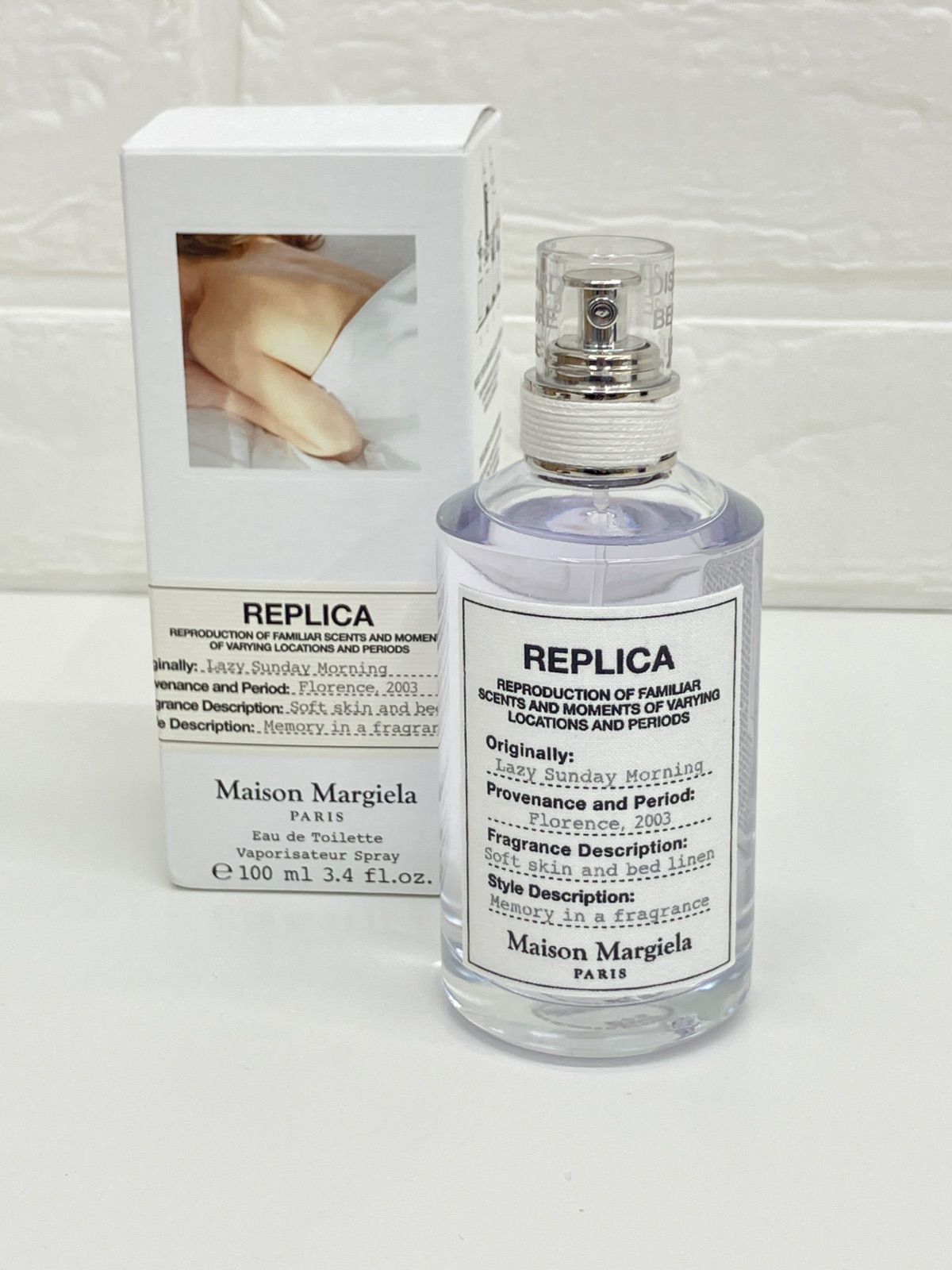 【美品】Maison Margiela メゾンマルジェラ レプリカ レイジーサンデーモーニング 香水 100ml 残量多 オードトワレ No.6123