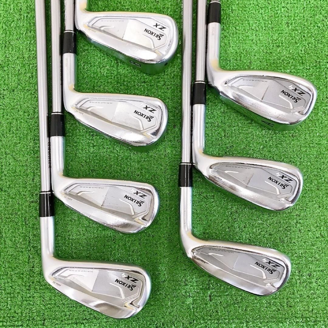 セット ト82☆SRIXON ZX4 MkII FORGED スリクソン 7本アイアンセット