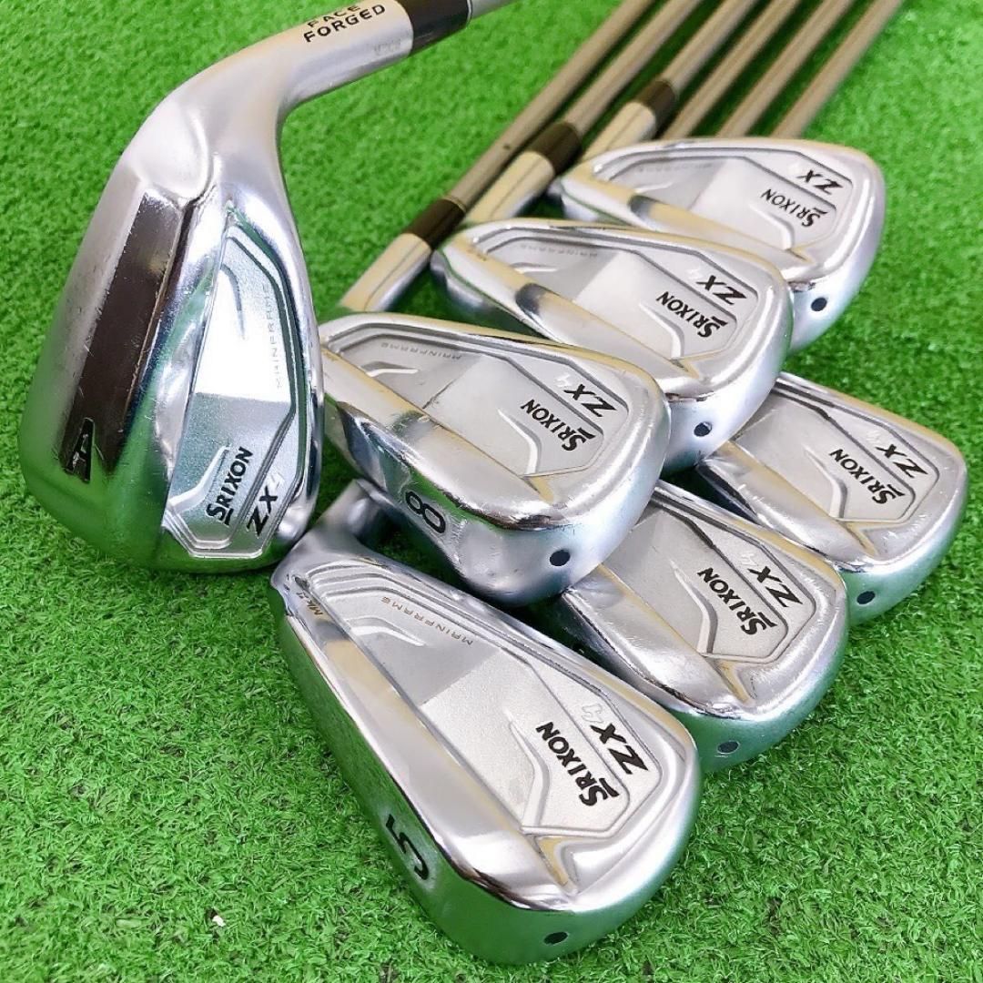 ト82☆SRIXON ZX4 MkII FORGED スリクソン 7本アイアンセット