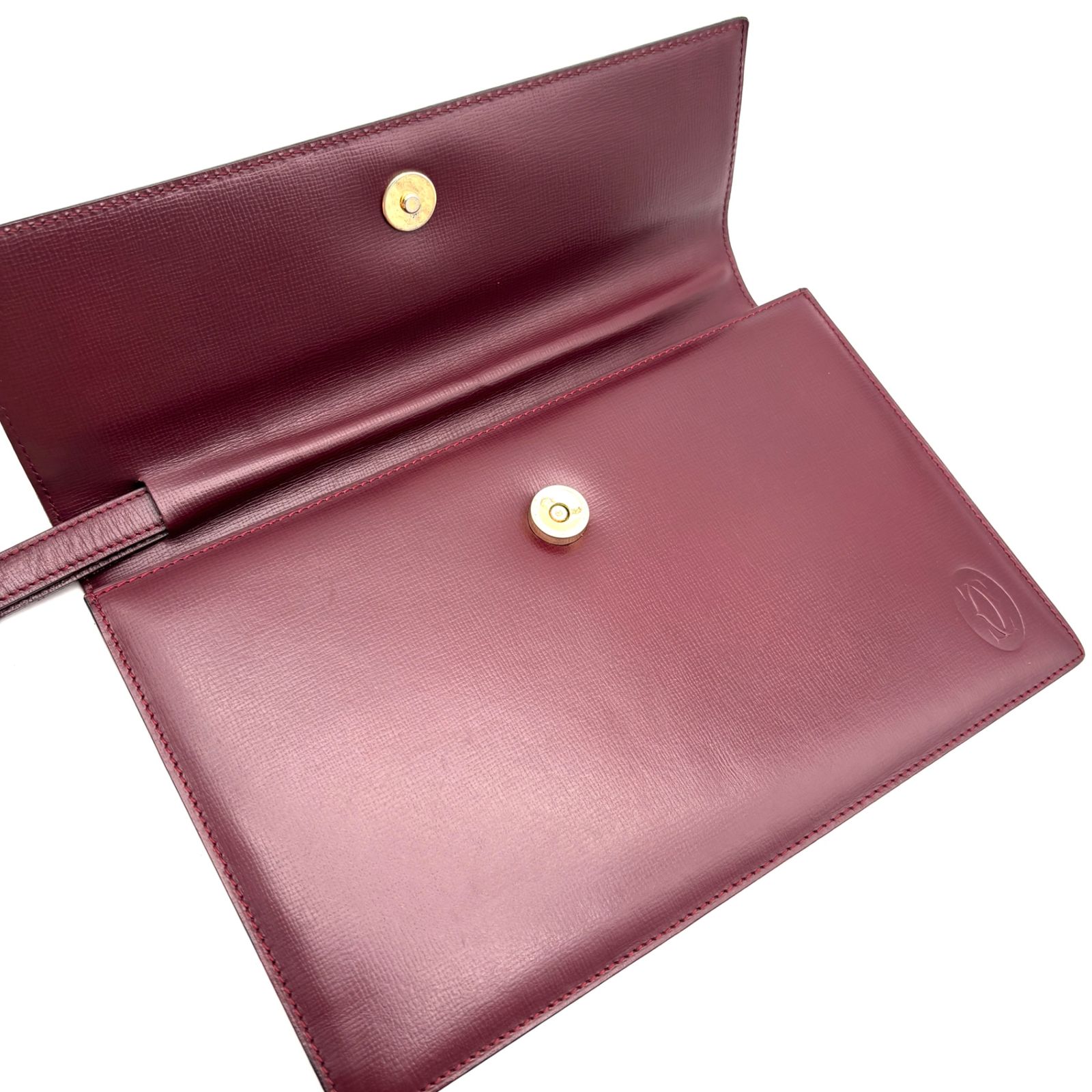未使用に近い カルティエ Cartier マストライン クラッチバッグ