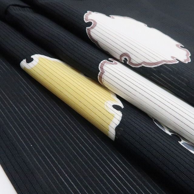 【新品・夏訪問着】絽 白木周生 白木染匠 お仕立て上がり品 夏着物 仕付け糸付 トールサイズ tomihisa“古典モダンに染め出づる華”8765