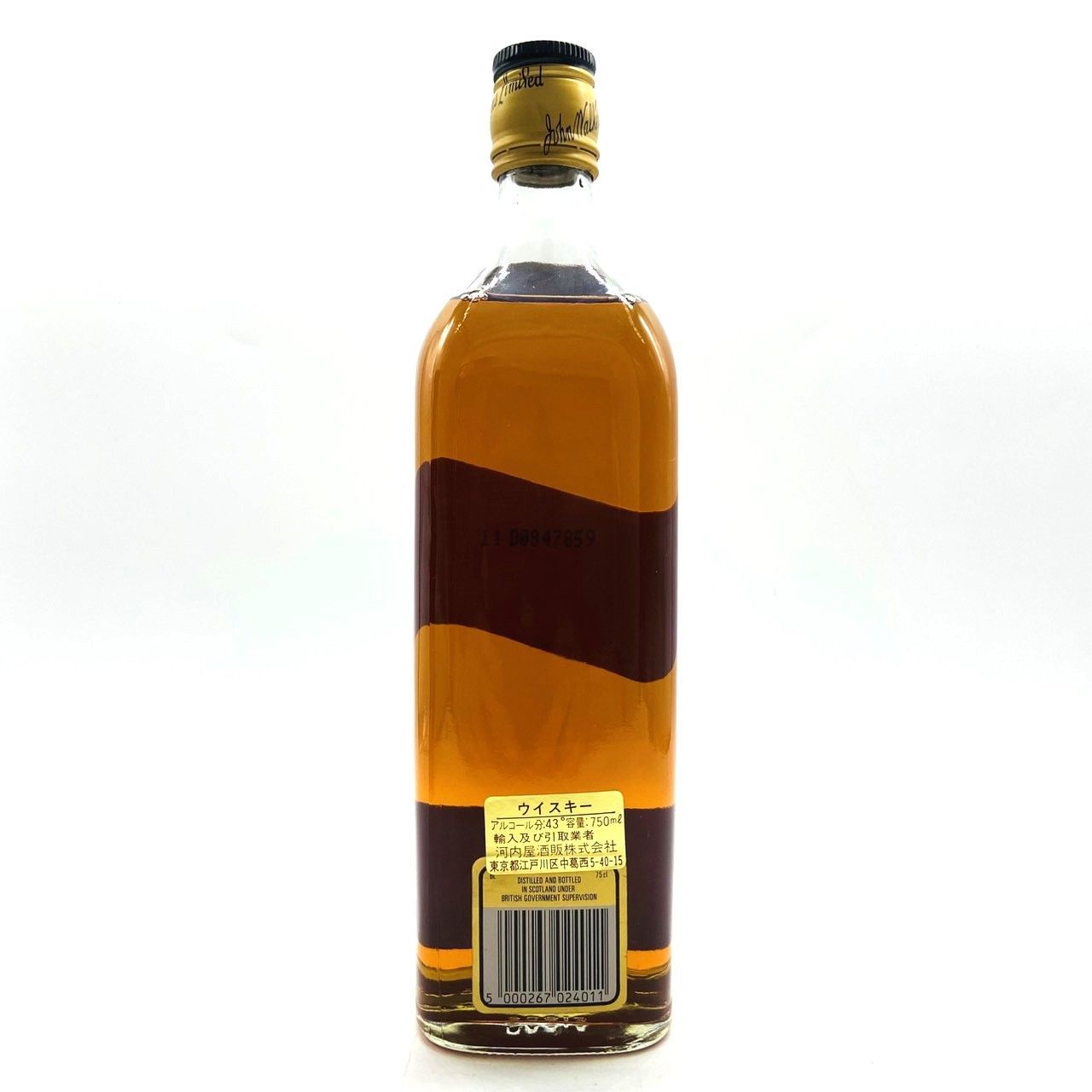 ジョニーウォーカー ブラックラベル 12年 古酒 750ml - メルカリ