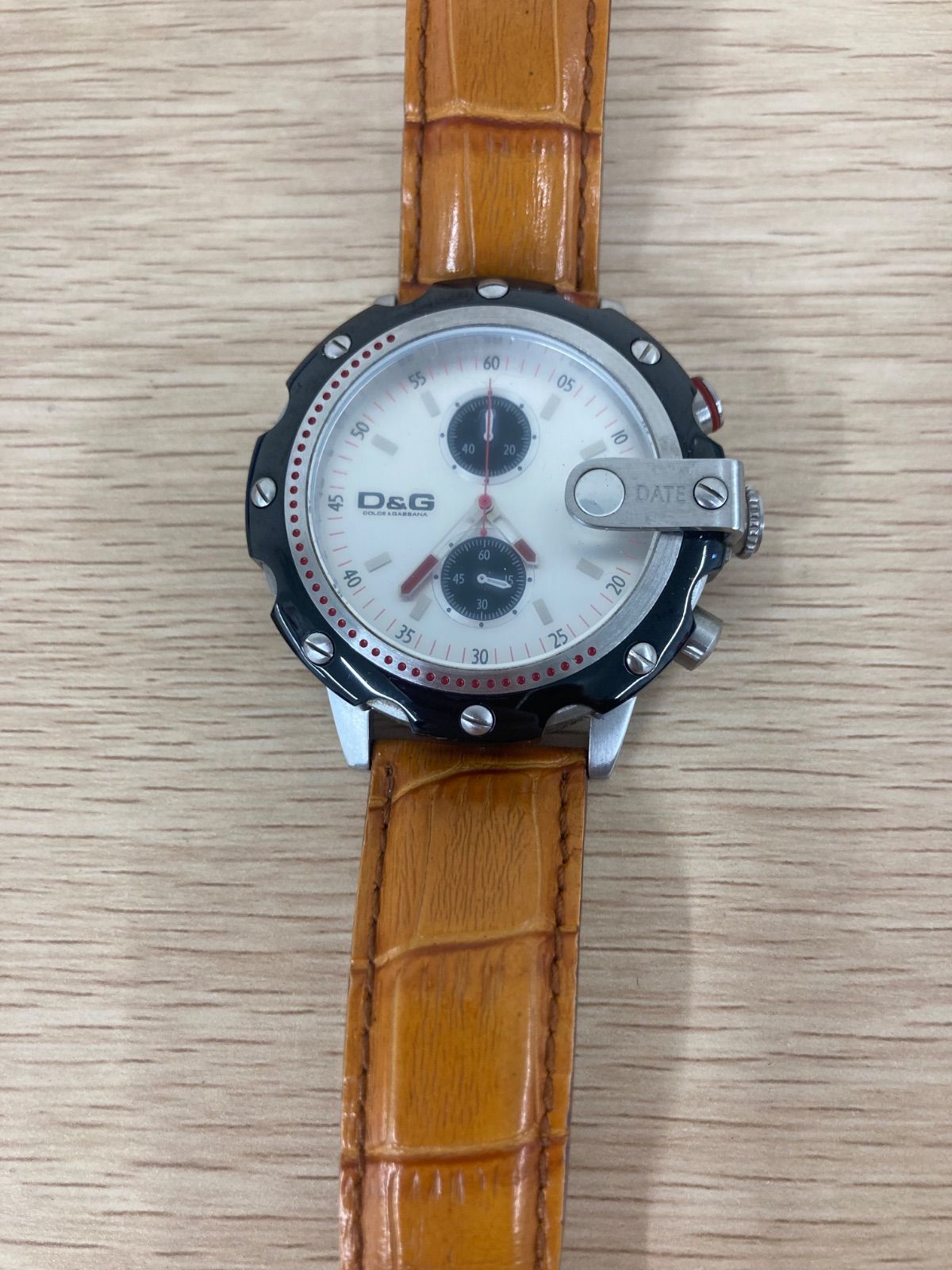 不動品】D&G ドルガバ腕時計 クォーツ【時計2】【1】 - メルカリ
