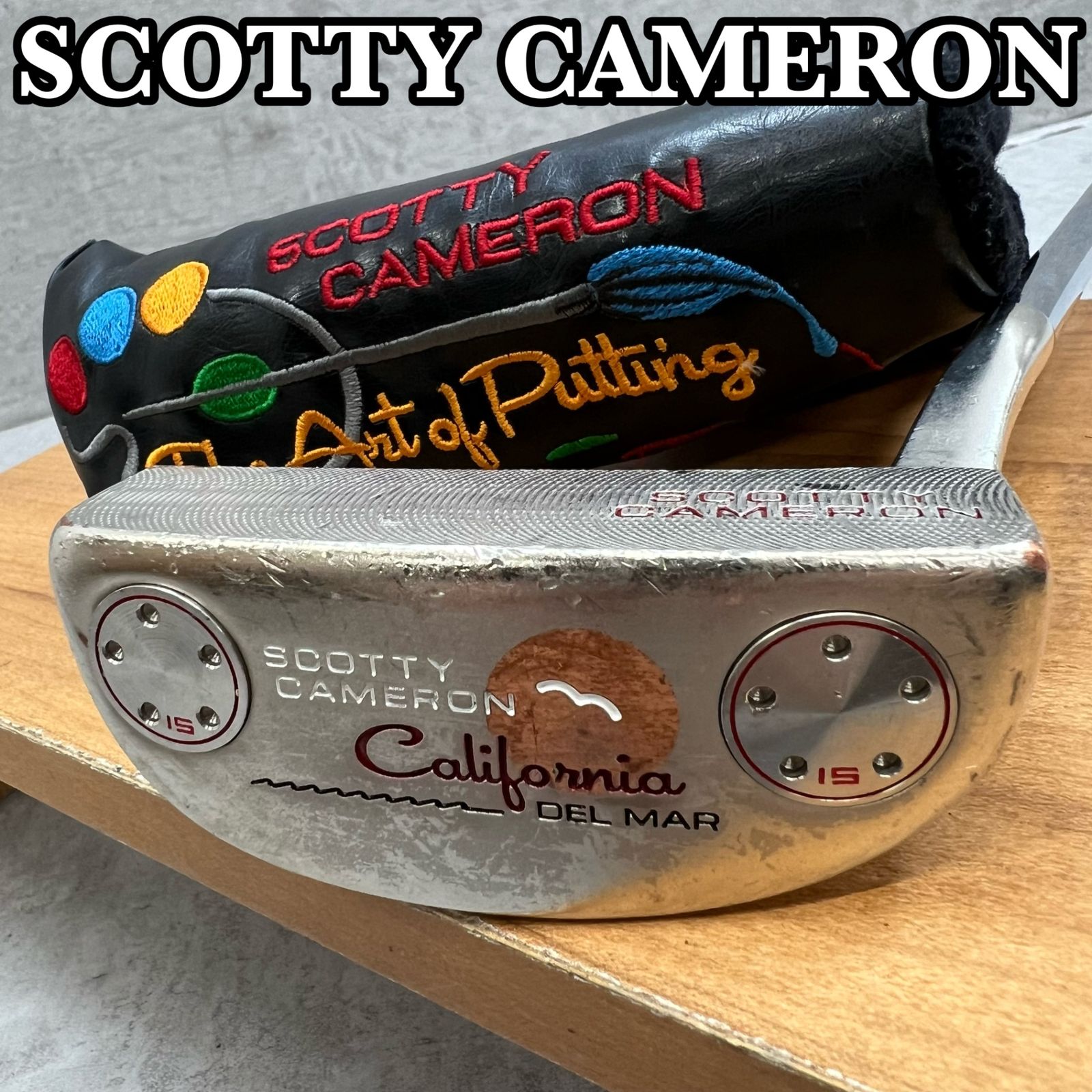 スコッティキャメロン カリフォルニア デルマー メンズゴルフ パター 34インチ 右利き用 ScottyCameron California DEL MAR
