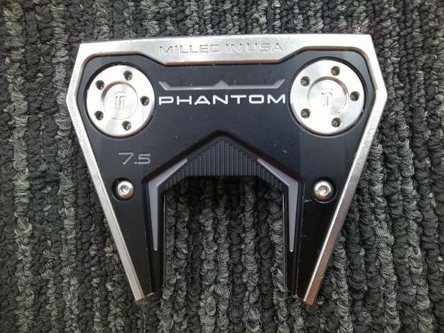 中古 レフティーパター タイトリスト PHANTOM 7.5/オリジナルスチール[34]//3.5[3501]■博多