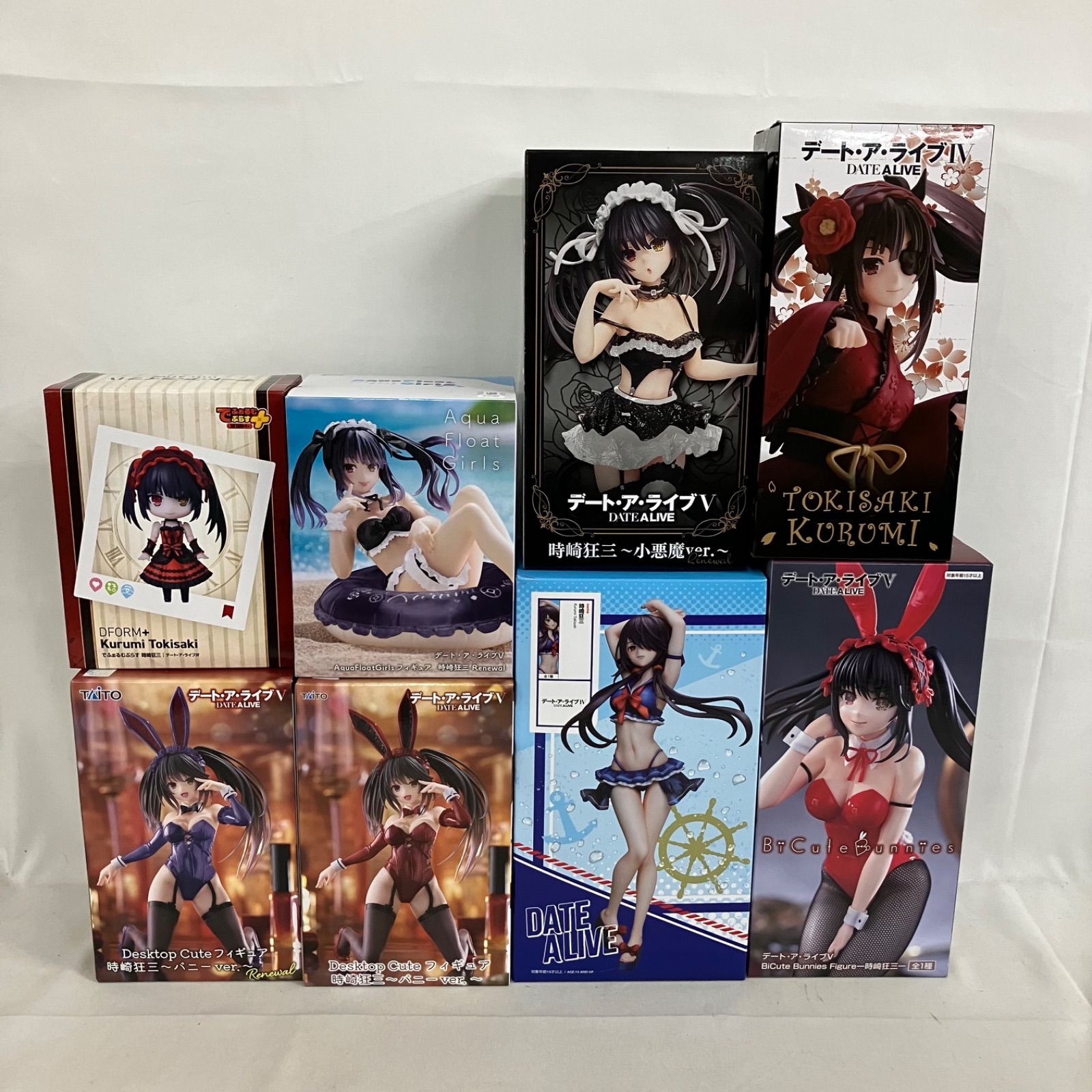 未開封 デート・ア・ライブⅤ 時崎狂三 まとめ フィギュア 8個セット