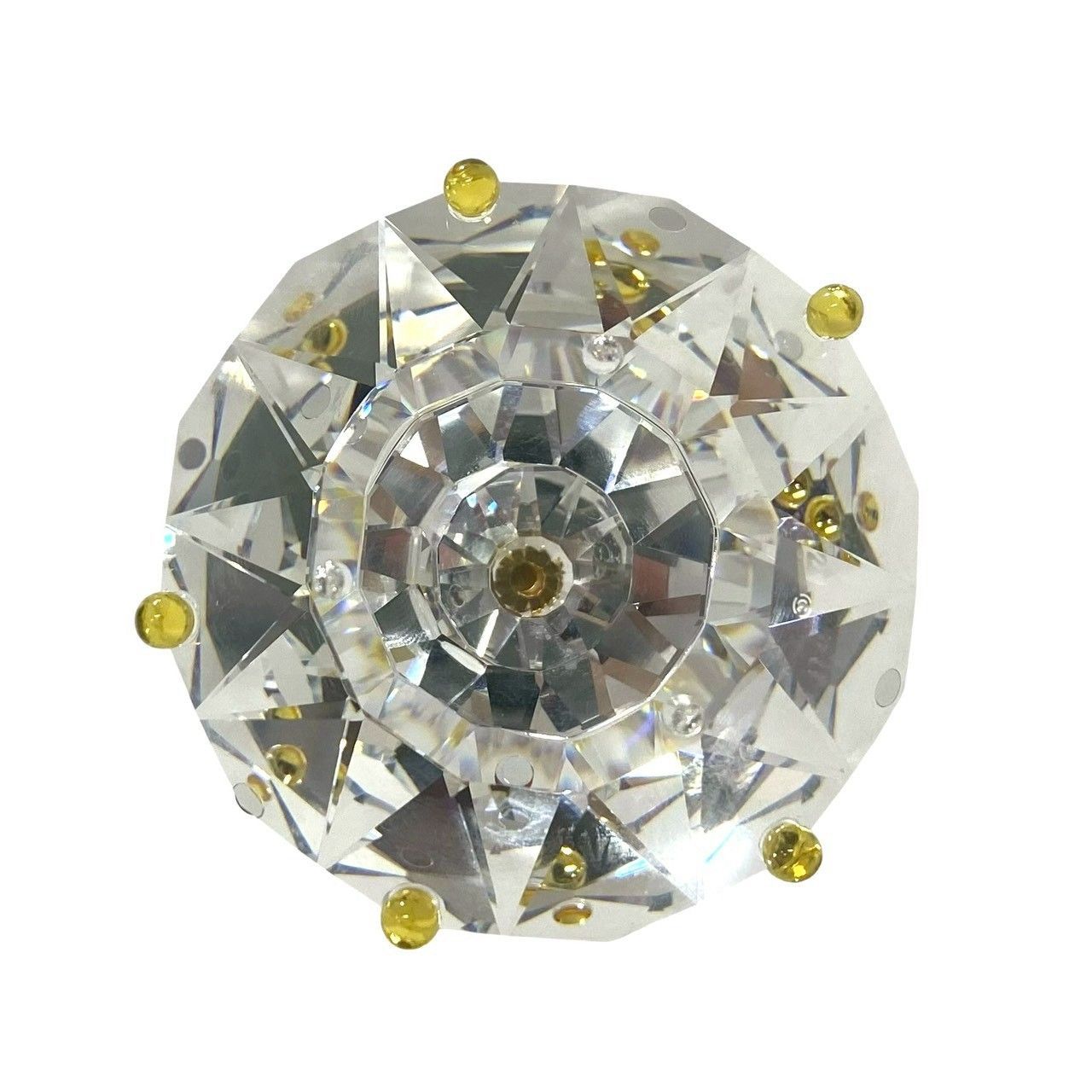 Y【SWAROVSKI】クリスマスツリー クリスタル 266945 ゴールド/金カラー