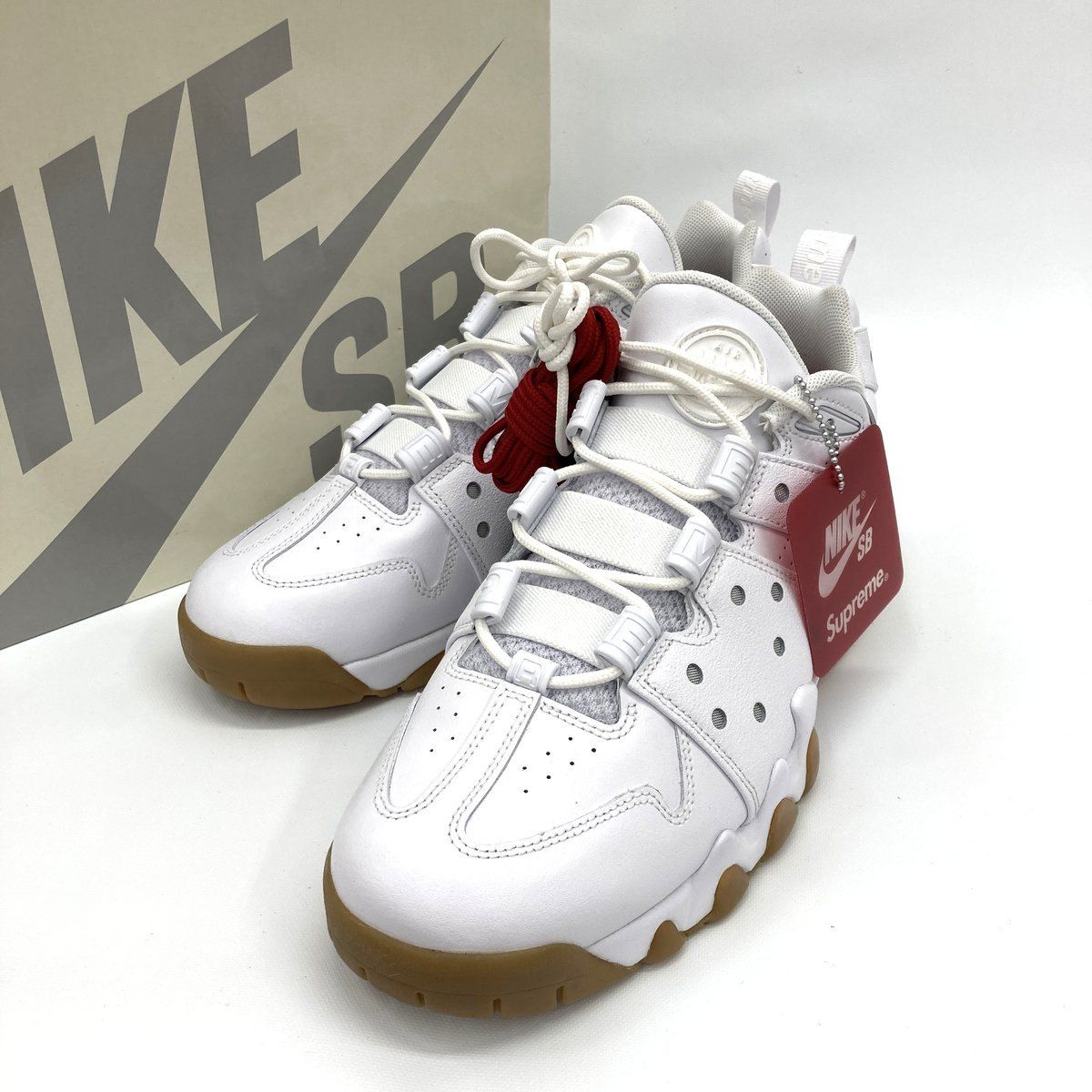 Supreme Nike SB シュプリーム ナイキ SB スニーカー IM4283-100 29.5cm 新品同様 箱付き タグ付きエアマックス2 CB 94 ロー SP ホワイト ★SS641