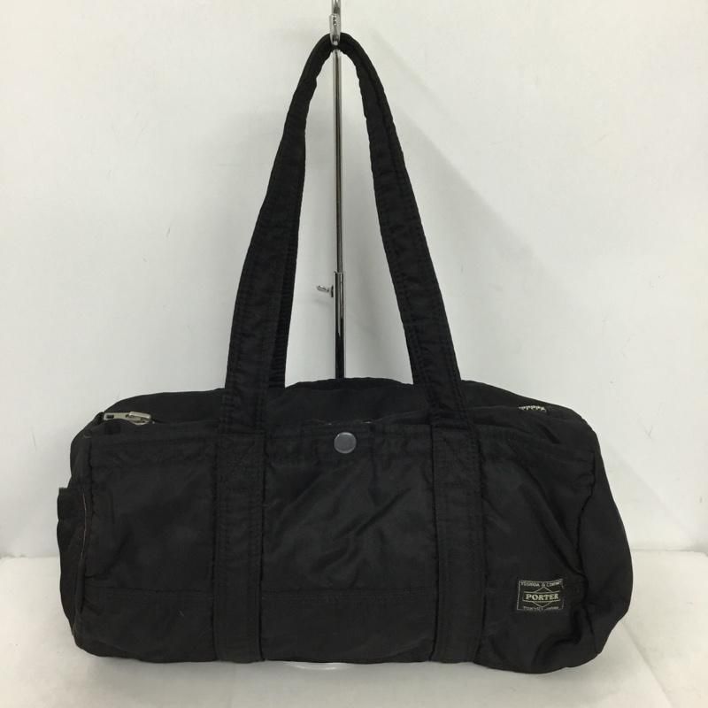 PORTER ブラック ミニボストンバック PORTER ポーター ボストンバッグ ミニボストン タンカー - メルカリ