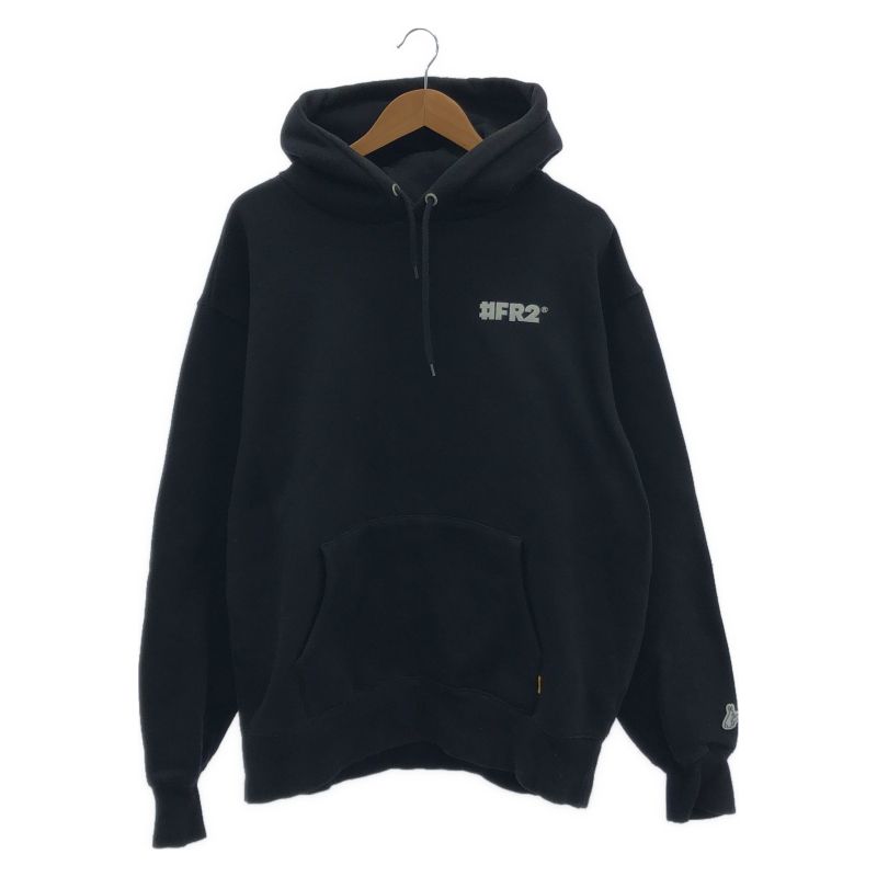 【中古】＃FR2 プルオーバーパーカー ペイズリー XL ブラック エフアールツー[10]