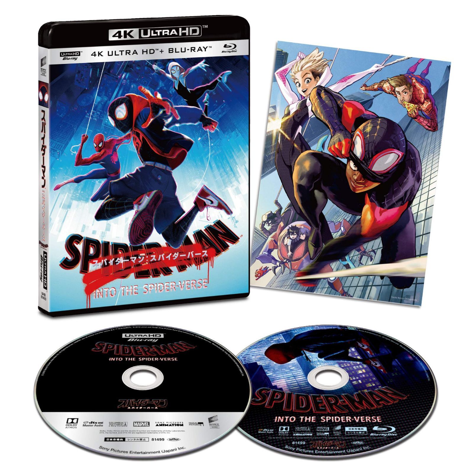 スパイダーマン:スパイダーバース 4K ULTRA HD & ブルーレイセット(初回生産限定) [4K ULTRA HD + Blu-ray]