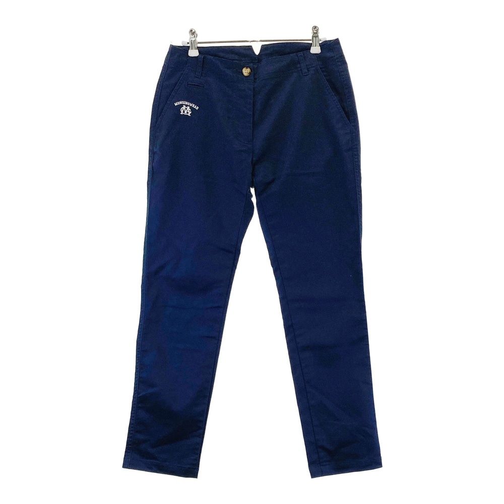 サイズ：9 MUNSING WEAR マンシングウェア ストレッチパンツ ネイビー