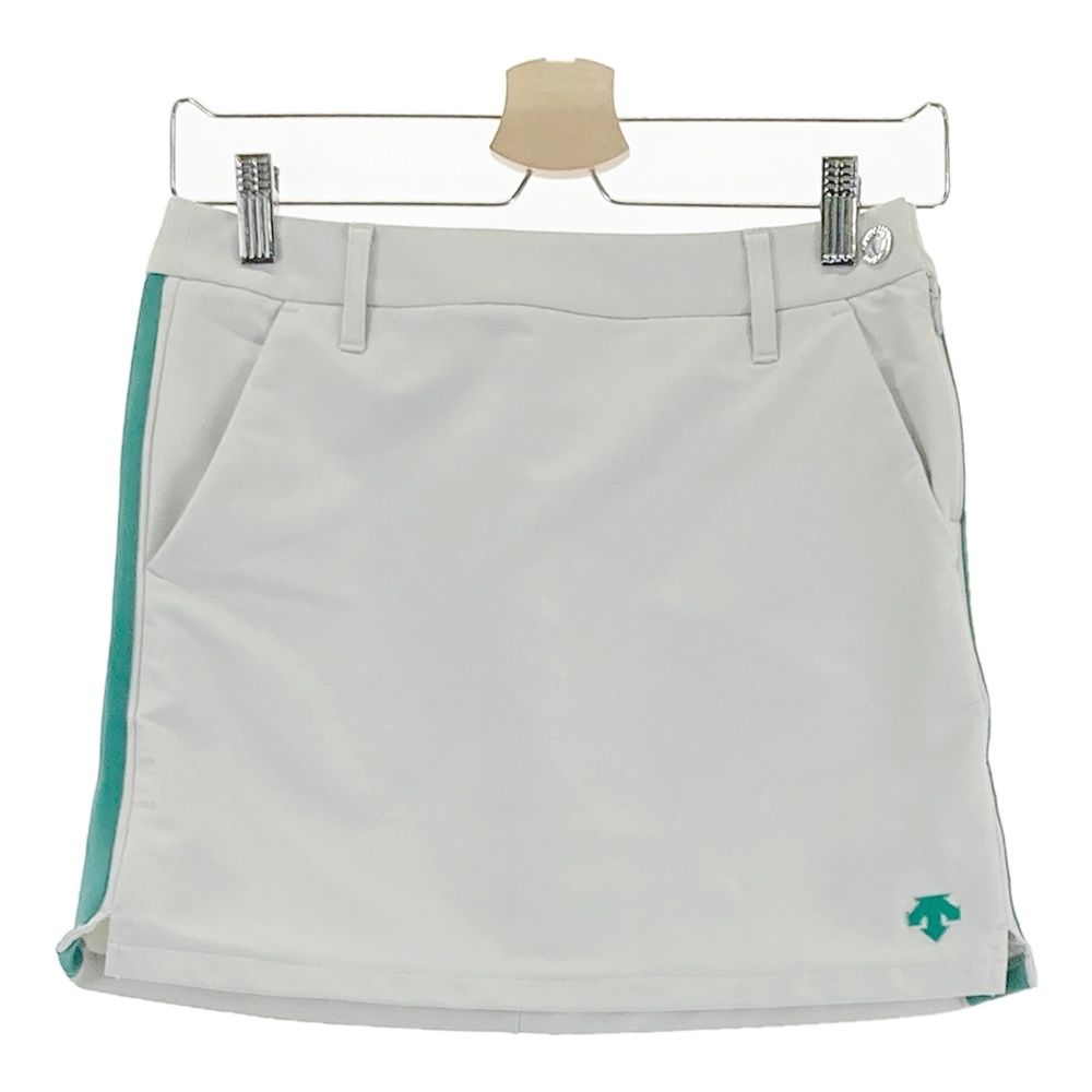 サイズ：S DESCENTE GOLF デサントゴルフ ストレッチスカート グレー系