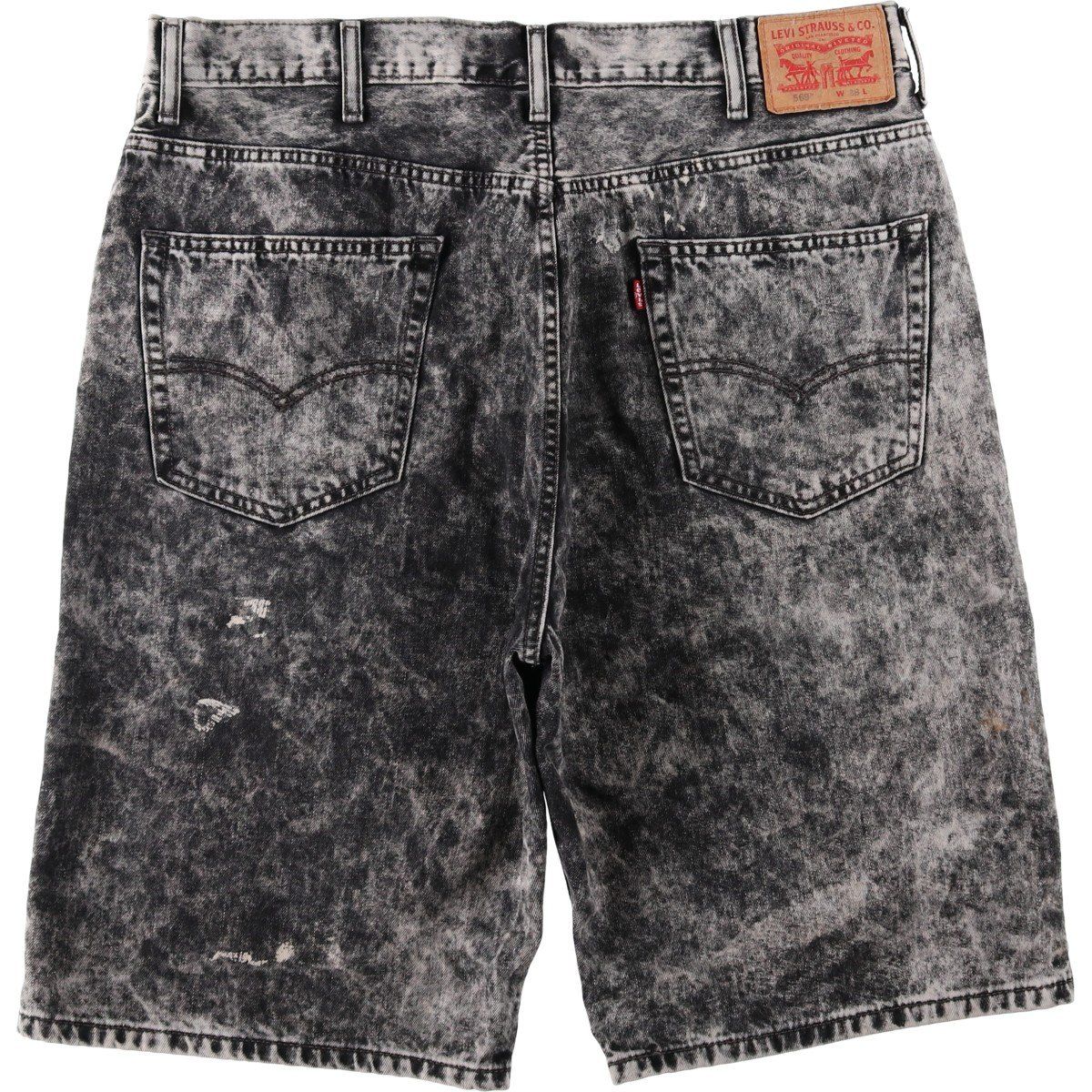古着 ビッグサイズ リーバイス Levi's 569 ケミカルウォッシュ