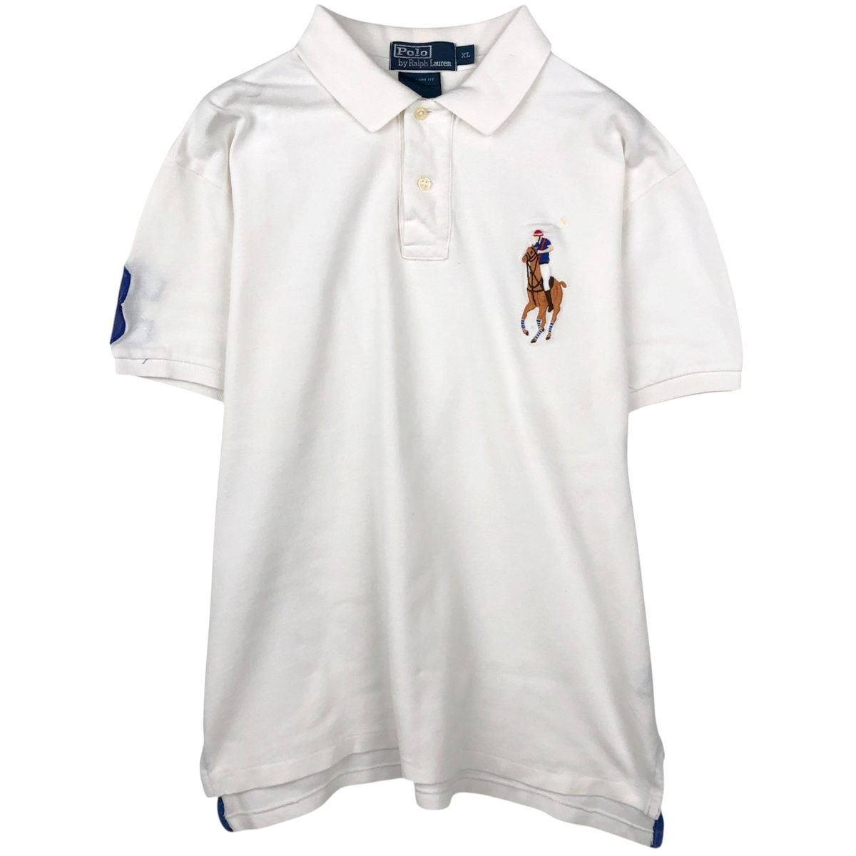 古着 ラルフローレン Ralph Lauren POLO by Ralph Lauren CUSTOM FIT ビッグポニー 半袖 ポロシャツ メンズXL相当/eaa644234
