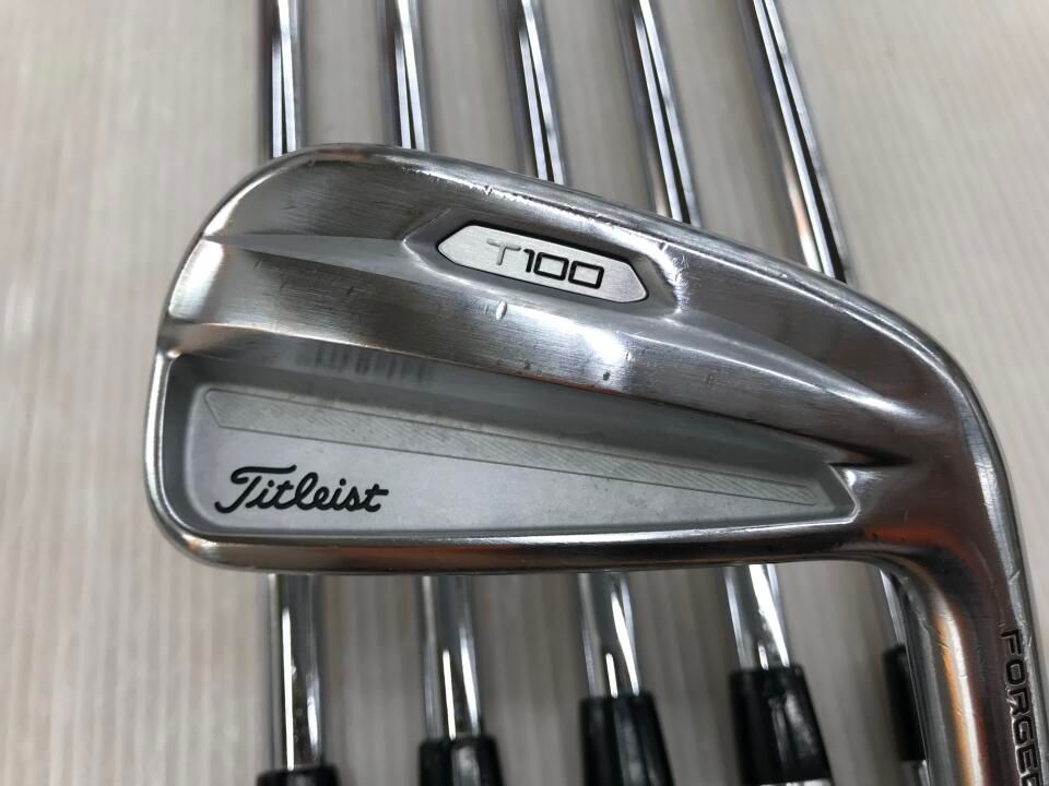 タイトリスト　T100 2021　ﾀﾞｲﾅﾐｯｸｺﾞｰﾙﾄﾞ　S200フレックス　アイアンセット　中古　ゴルフドゥ！成田美郷台店【最短即日発送】 52,656円