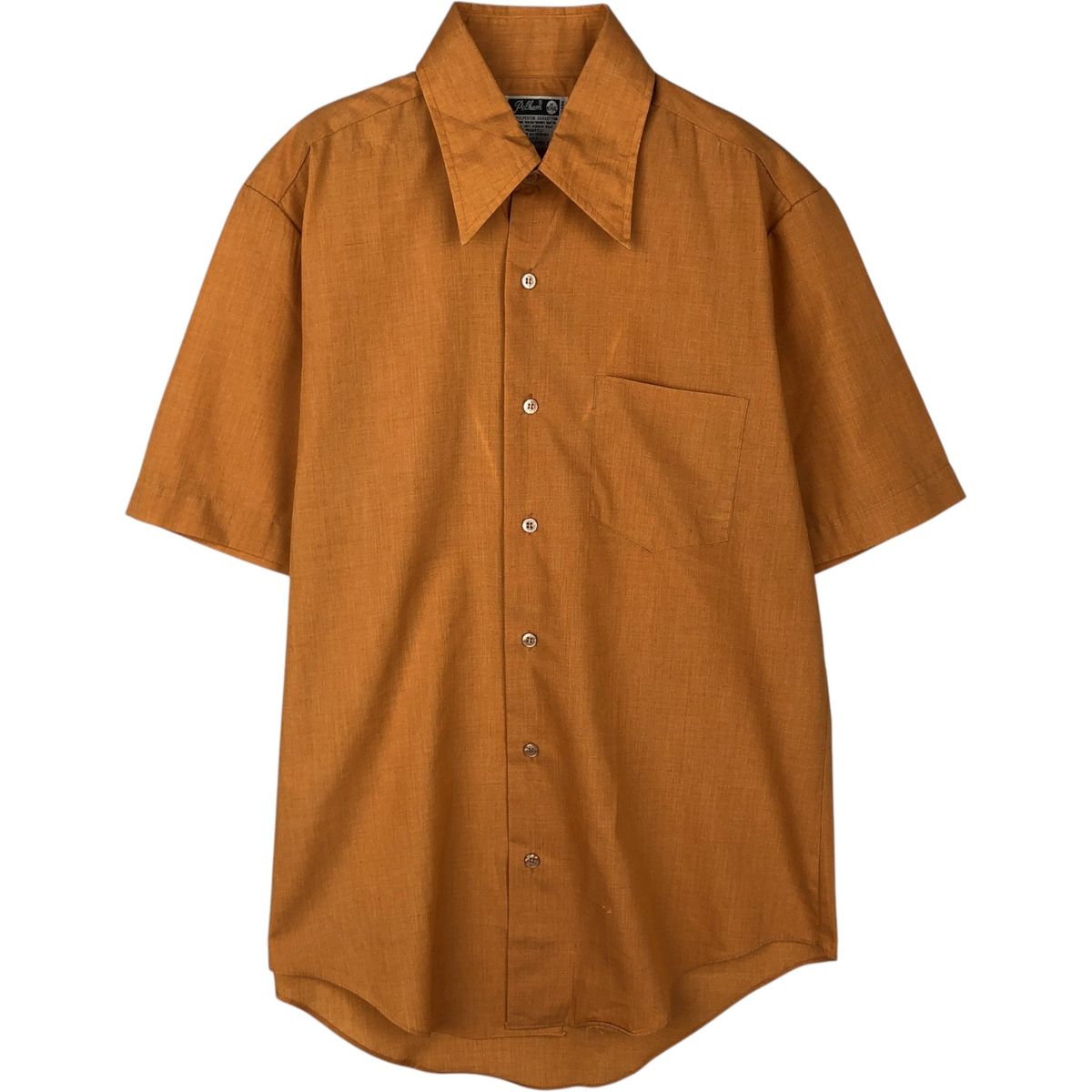 古着 Pelham 半袖 ポリコットンシャツ メンズM相当/rab182109