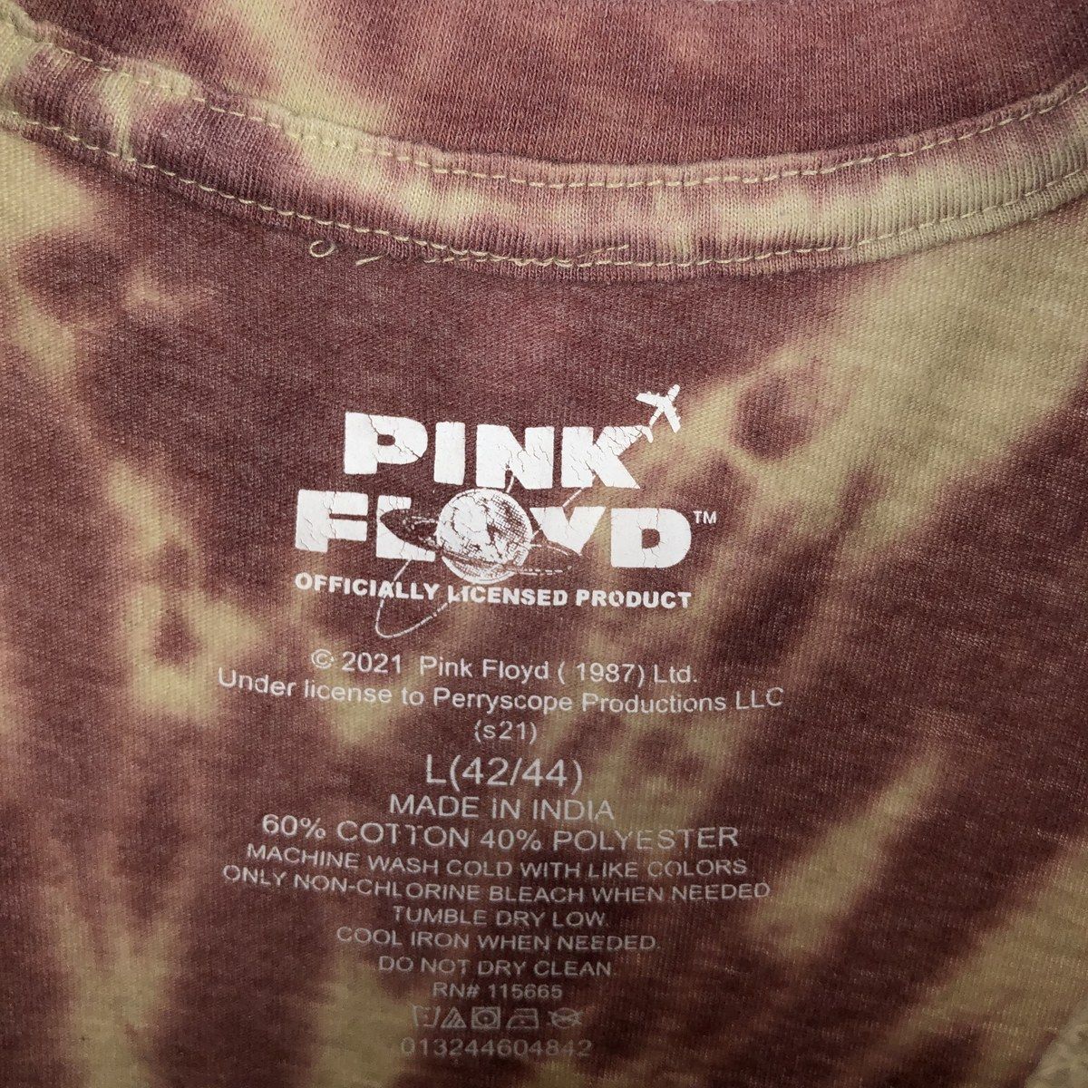 古着 PINK FLOYD ピンクフロイド タイダイ柄 バンドTシャツ バンT 