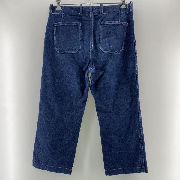 中古】WAREHOUSE デニムベイカーパンツ(裾上げ品) インディゴ サイズ 