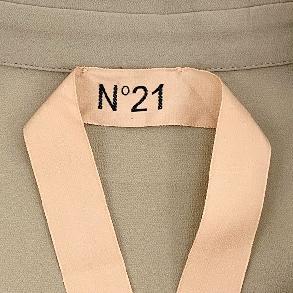 N°21 ヌメロヴェントゥーノ ワンピース チュニック レーズ リボン H021