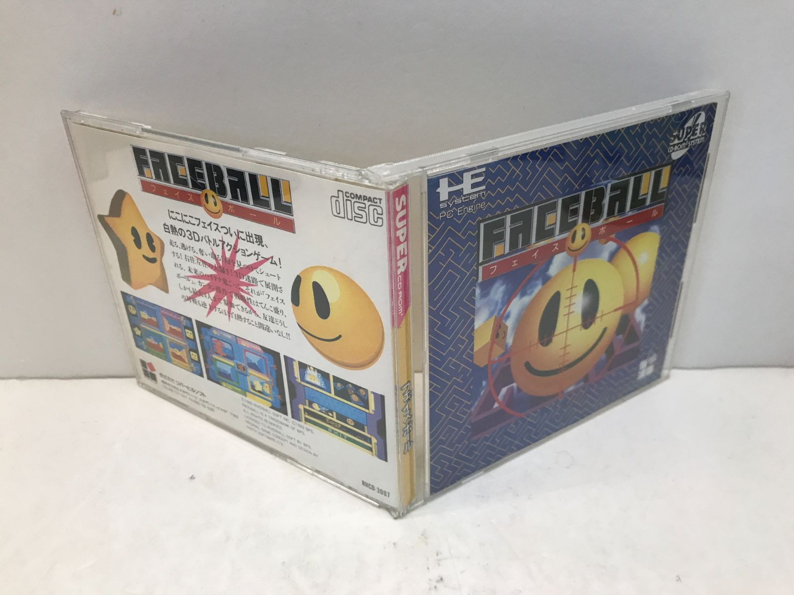 カメ】【PCエンジン】 フェイスボール SUPER CD-ROM² 111 - メルカリ