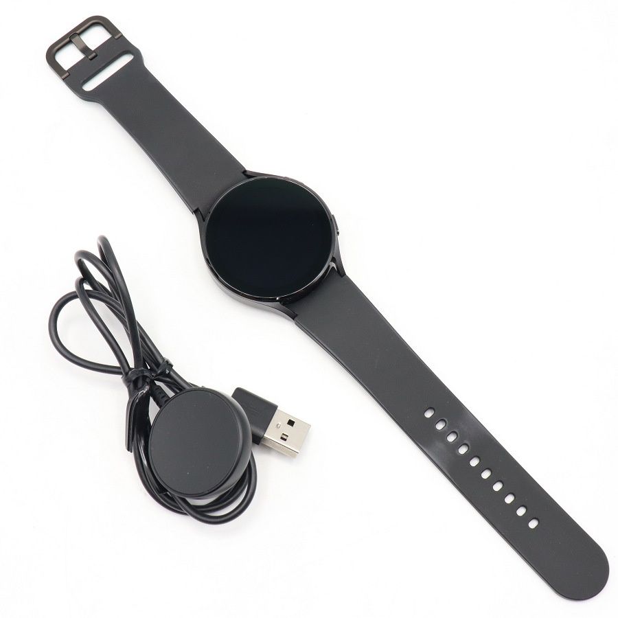 【美品】SAMSUNG Galaxy Watch4 44mm SM-R870NZKAXJP ブラック スマートウォッチ ギャラクシーウォッチ 本体