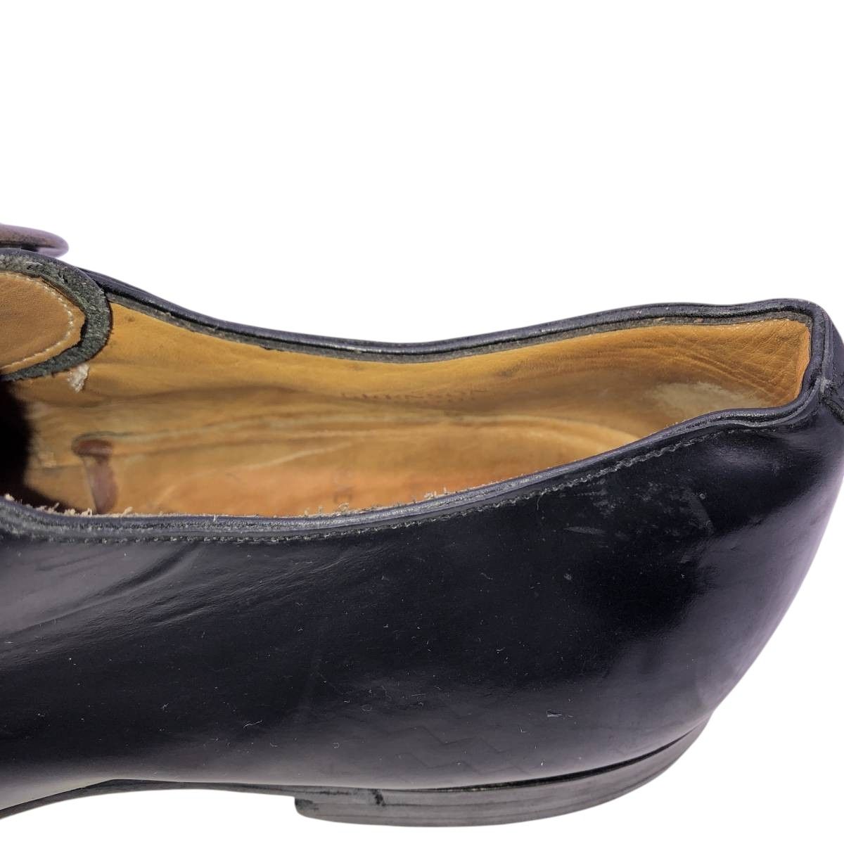 古着 グレンソン GRENSON footmaster モンクストラップシューズ 英国製
