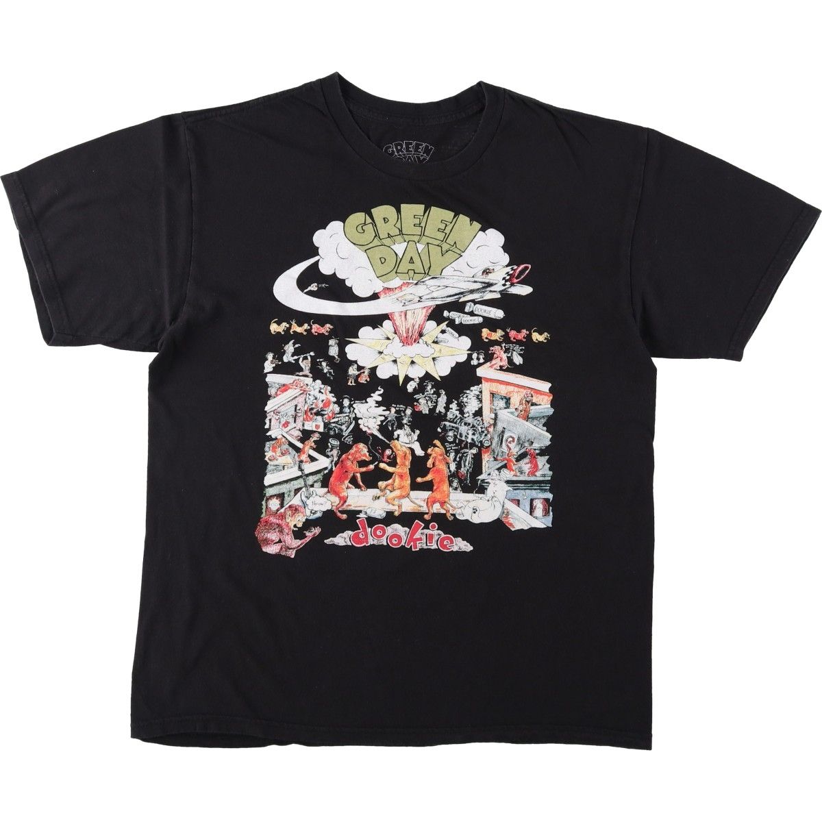 古着 Green Day グリーンデイ バンドTシャツ バンT メンズM相当/eaa647135