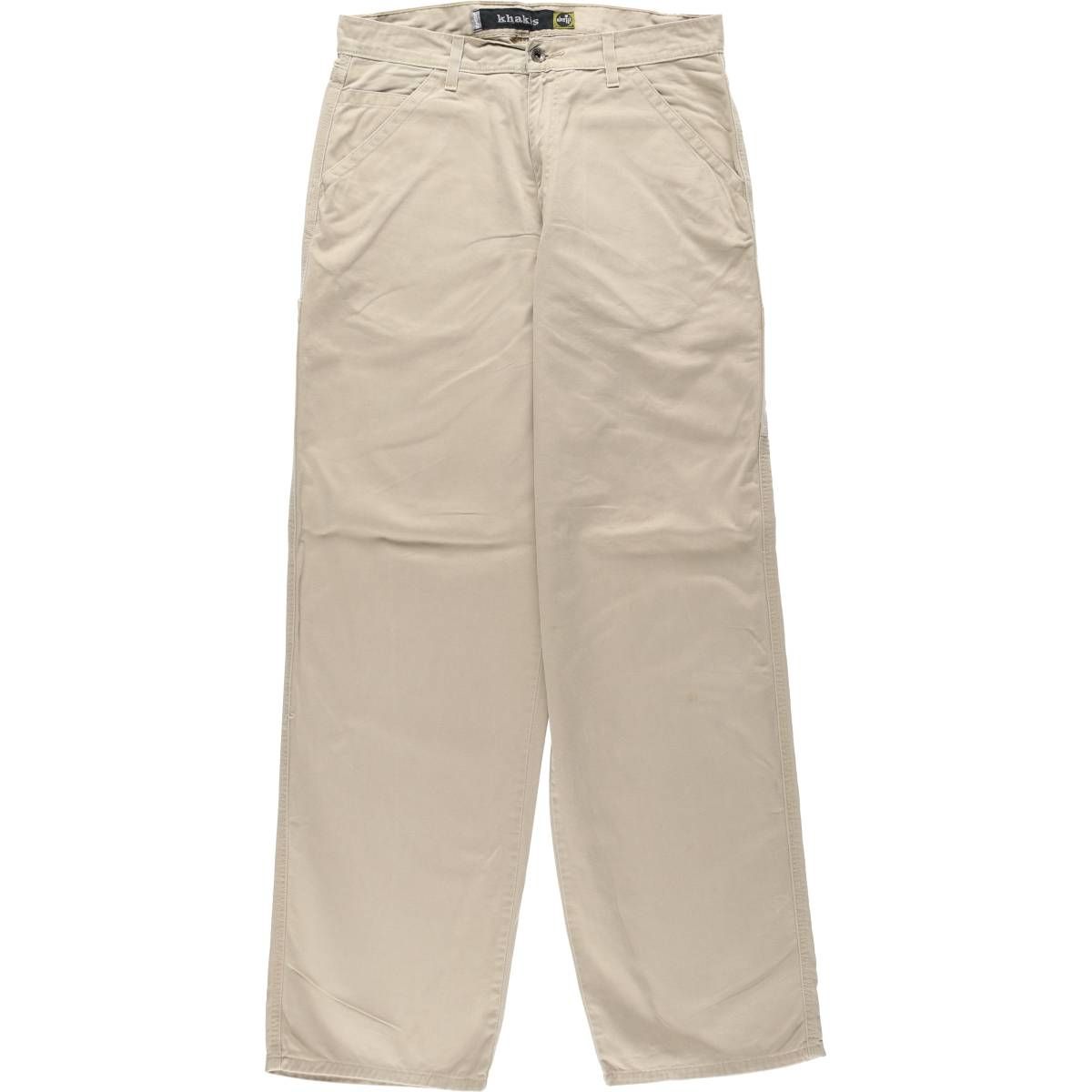古着 90年代 リーバイス Levi's SILVER TAB シルバータブ KHAKIS チノパンツ ペインターパンツ メンズw33相当 ヴィンテージ/rab181124