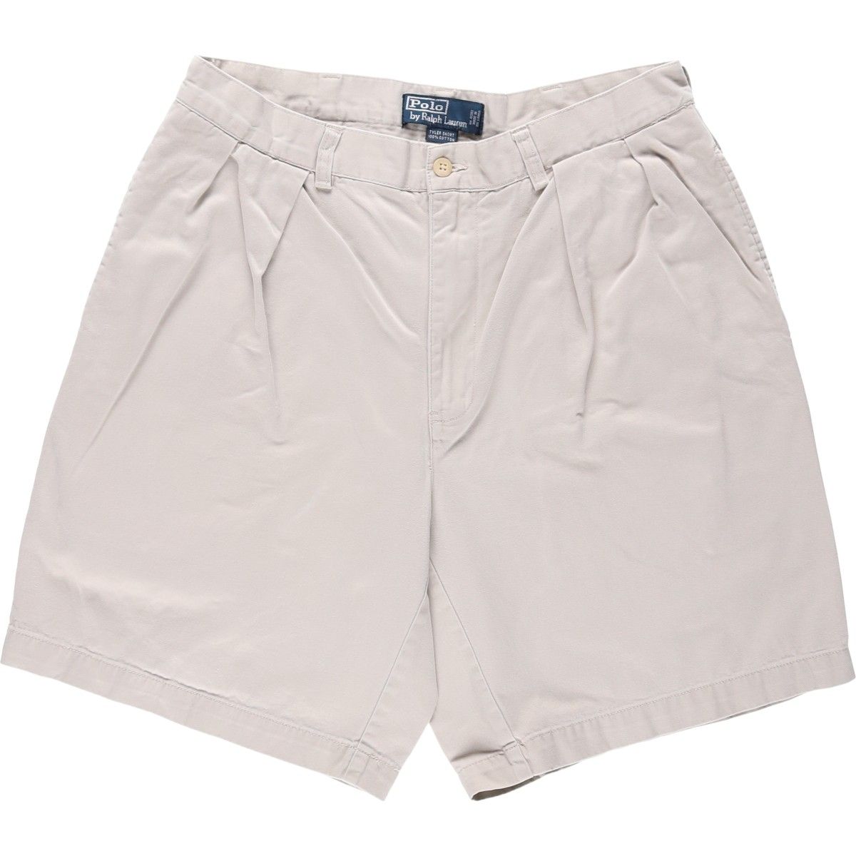 古着 ラルフローレン Ralph Lauren POLO by Ralph Lauren TYLER SHORT ツータック チノショーツ ショートパンツ メンズw33相当/eaa643724