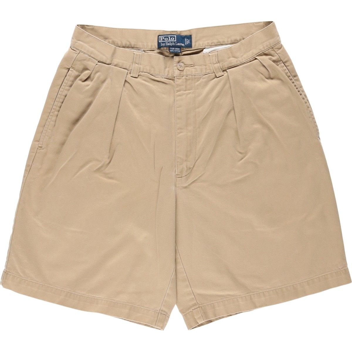 古着 ラルフローレン Ralph Lauren POLO by Ralph Lauren TYLER SHORT ツータック チノショーツ ショートパンツ メンズw31相当/eaa643732