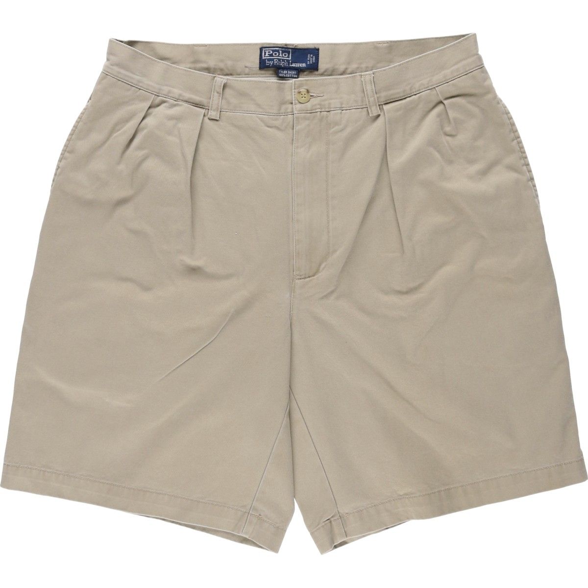古着 ラルフローレン Ralph Lauren POLO by Ralph Lauren TYLER SHORT ツータック チノショーツ ショートパンツ メンズw34相当/eaa643736