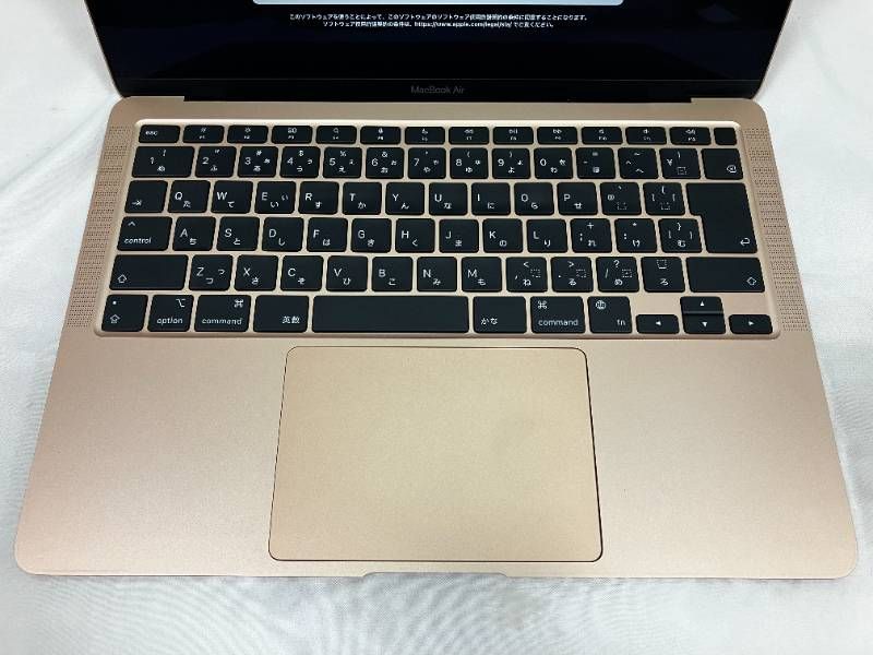 美品 Apple MacBook Air M1 256GB ゴールド - メルカリ
