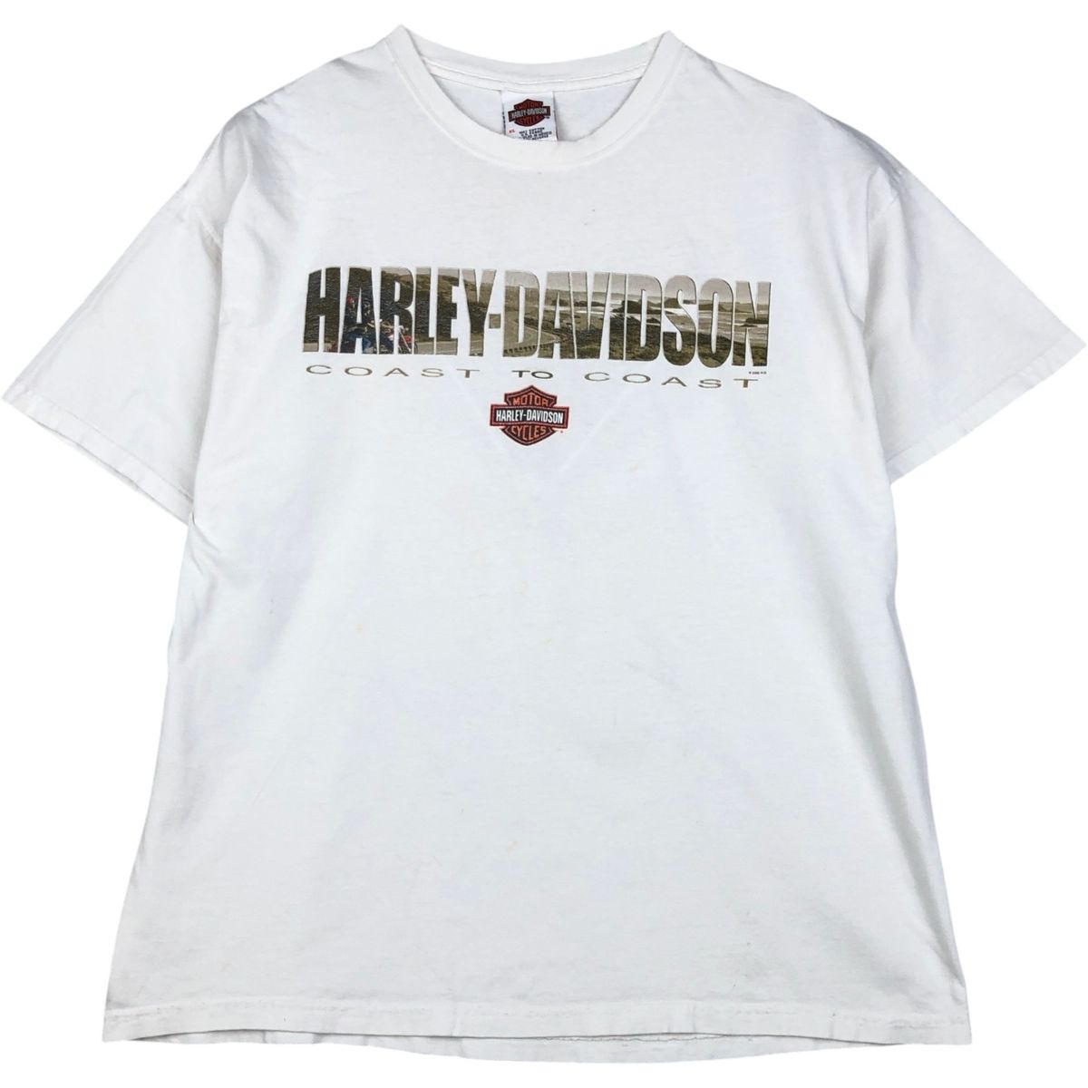 古着 00年代 ハーレーダビッドソン Harley-Davidson モーターサイクル バイクTシャツ メンズXL相当/eaa645130