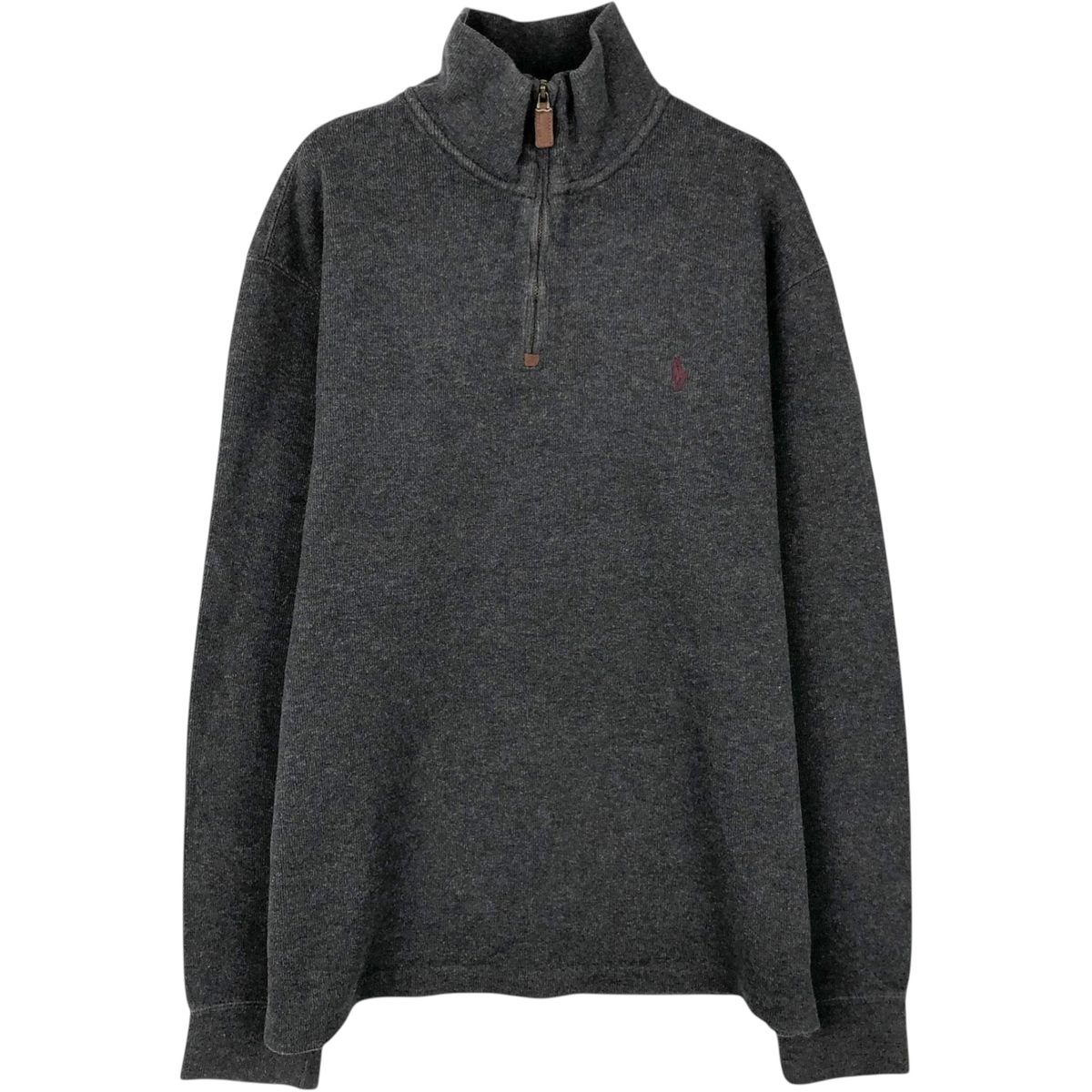 古着 ラルフローレン Ralph Lauren POLO by Ralph Lauren ハーフジップスウェットシャツ トレーナー メンズM相当/eaa647550
