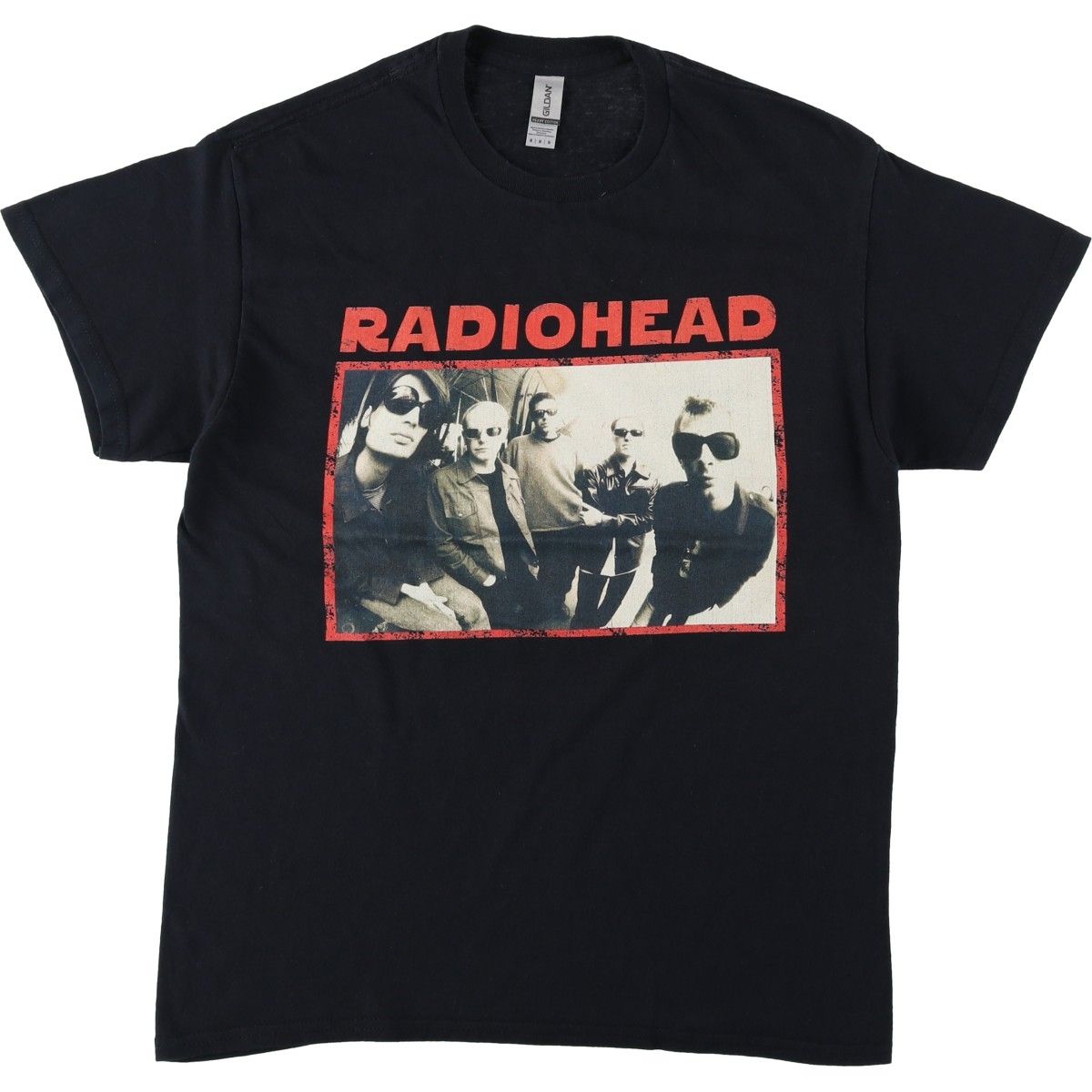古着 ギルダン GILDAN RADIOHRAD レディオヘッド バンドTシャツ バンT メンズM相当/eaa647140