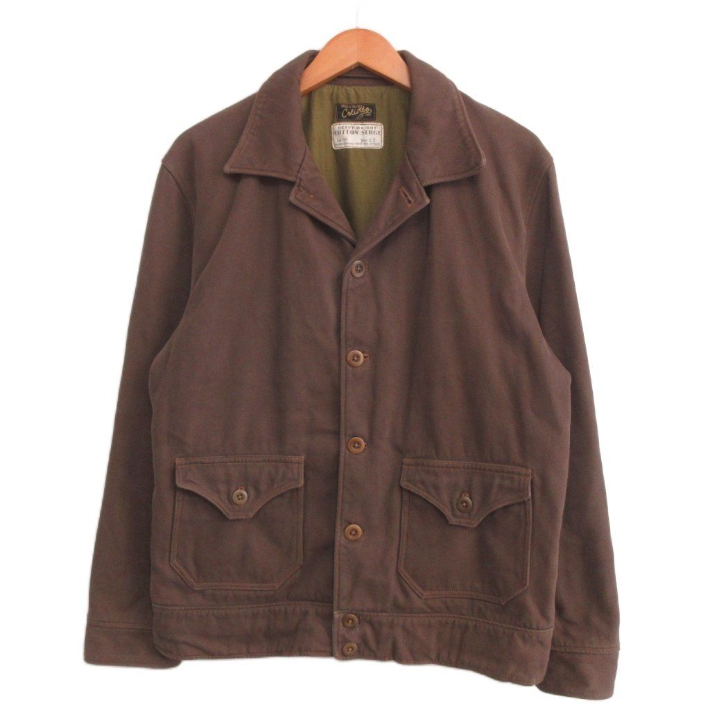 コリンボ COLIMBO Pathfinder Cotton Jacket パスファインダージャケット ヘビーコットン 42 茶 ブラウン